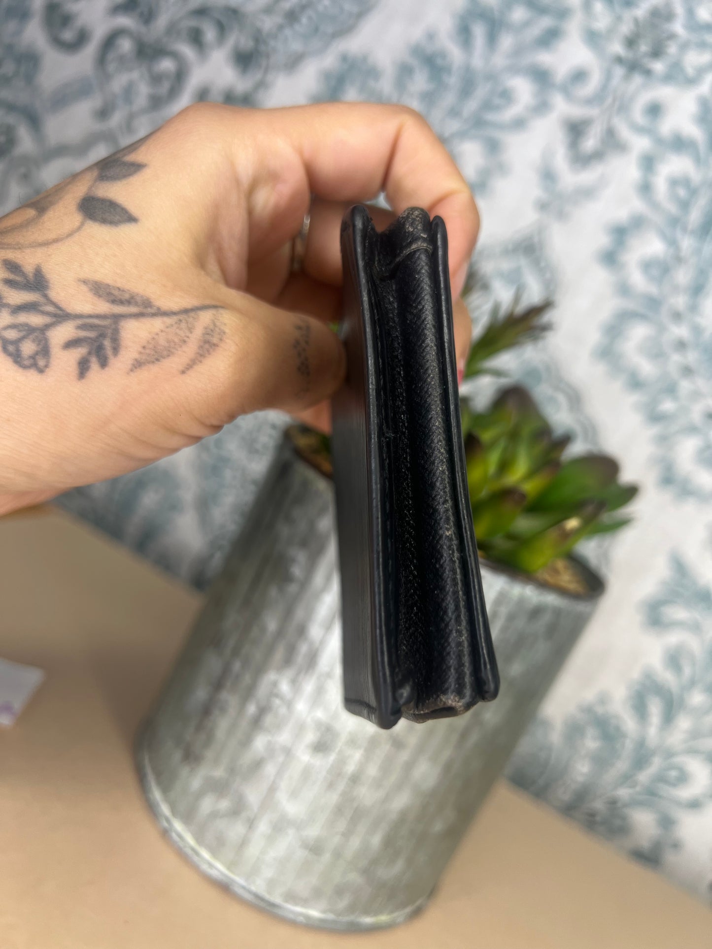 Louis Vuitton Black Epi Porte Monnaie Boite Jewelry/Coin Pouch