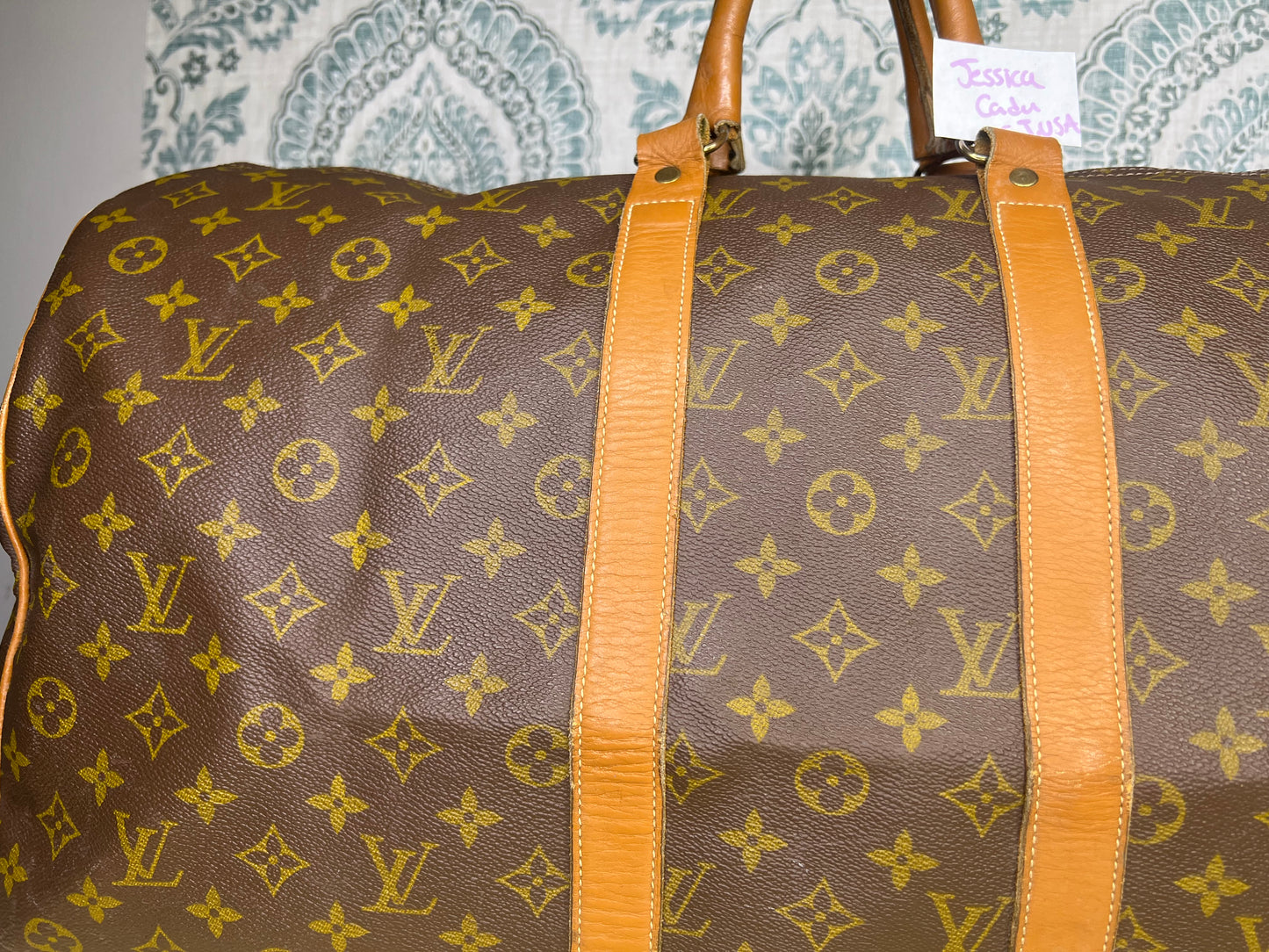 Louis Vuitton French Company Keepall 55 #2