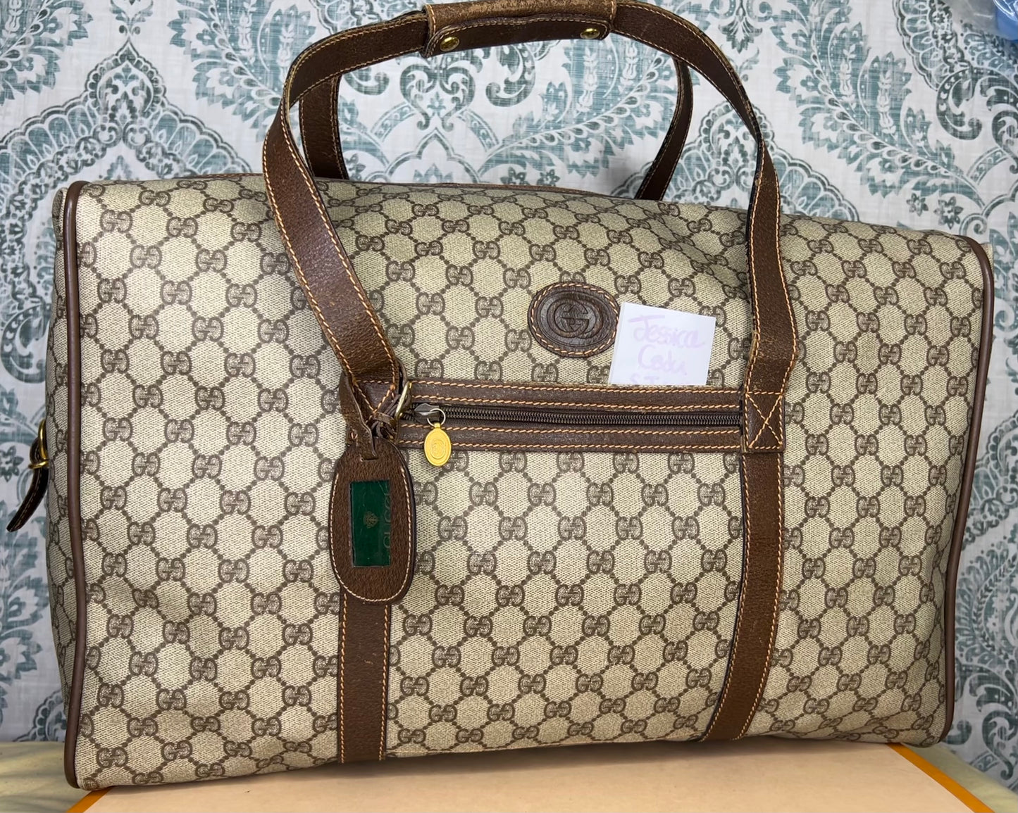 Gucci Supreme Weekender Duffle Bag