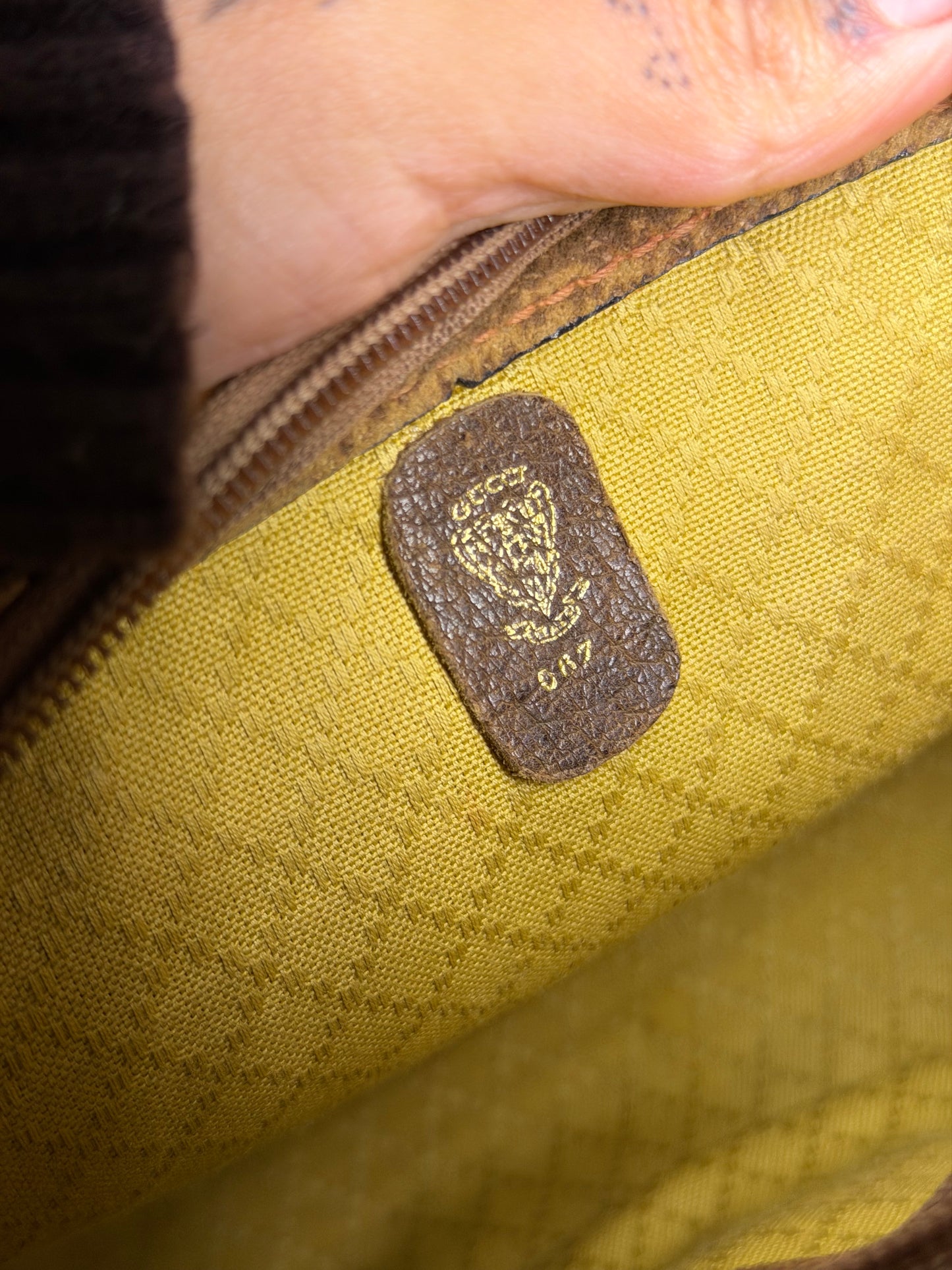 Gucci Supreme Vintage Purse