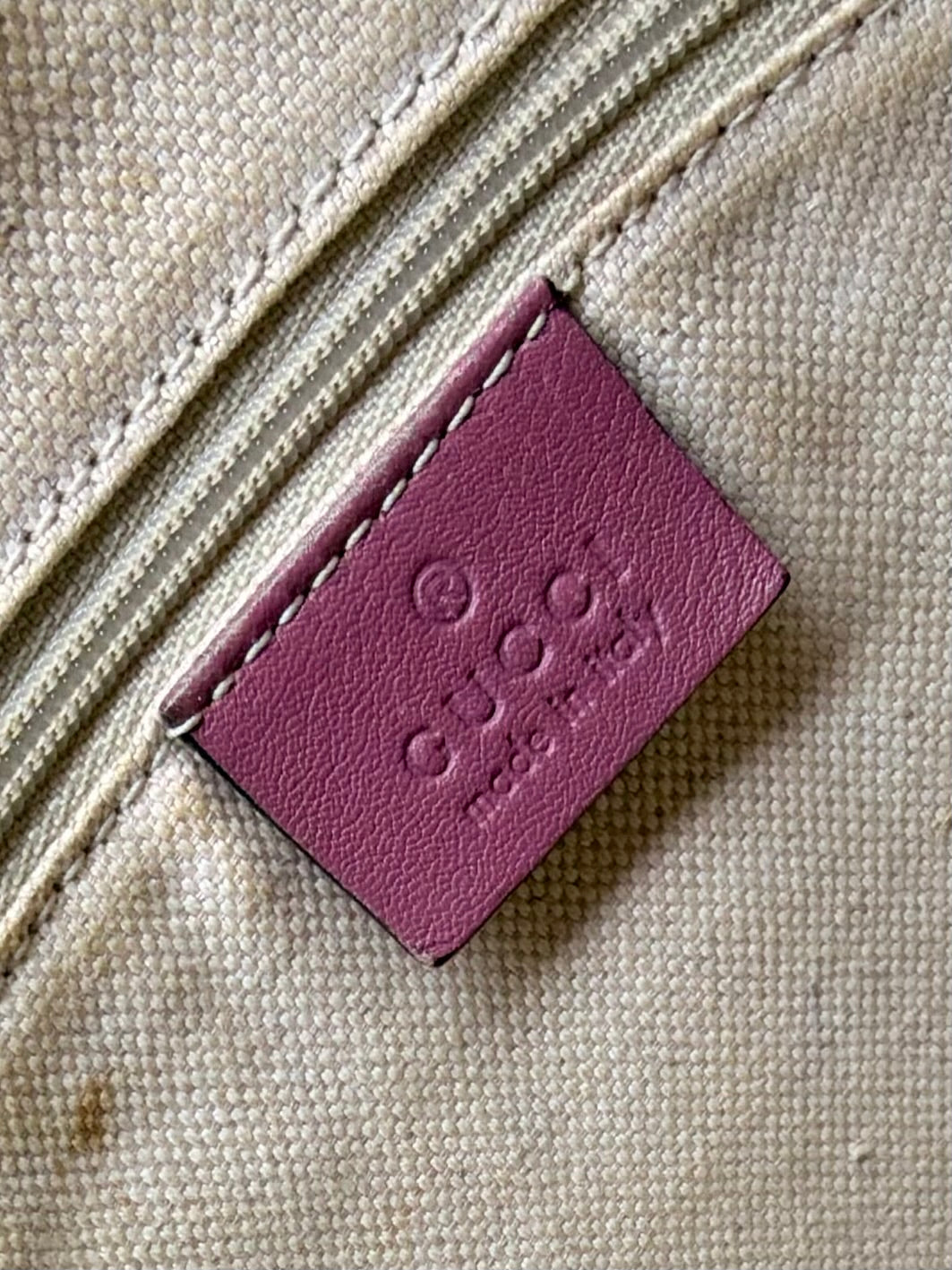 Gucci Pink Micro Guccissima Medium Sukey