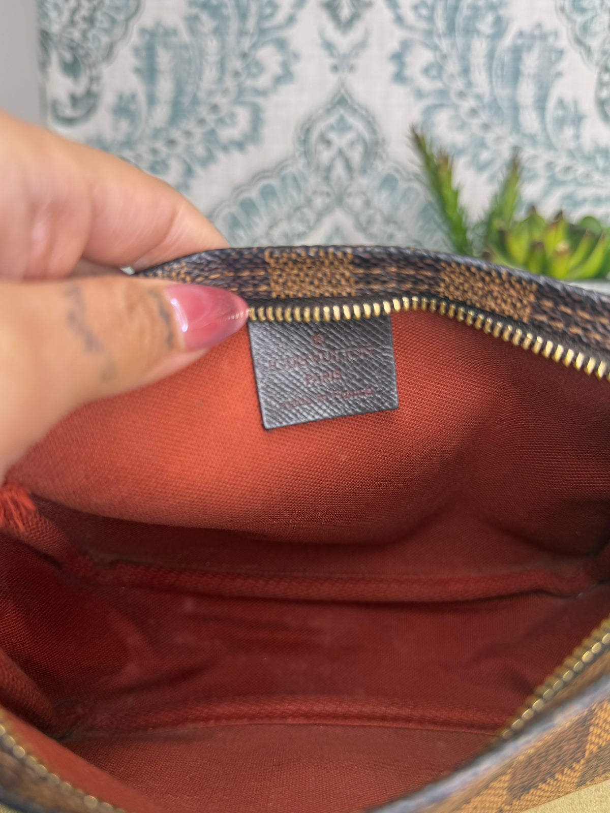 Louis Vuitton Damier Ebene Trousse Pochette