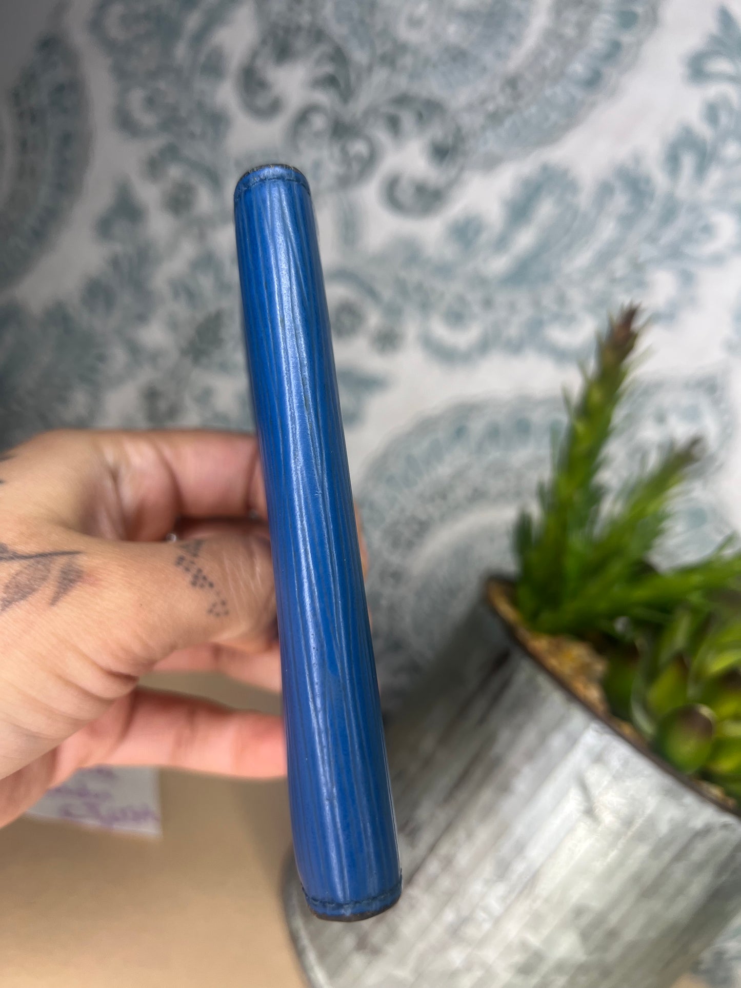 Louis Vuitton Epi Blue Key Holder #1