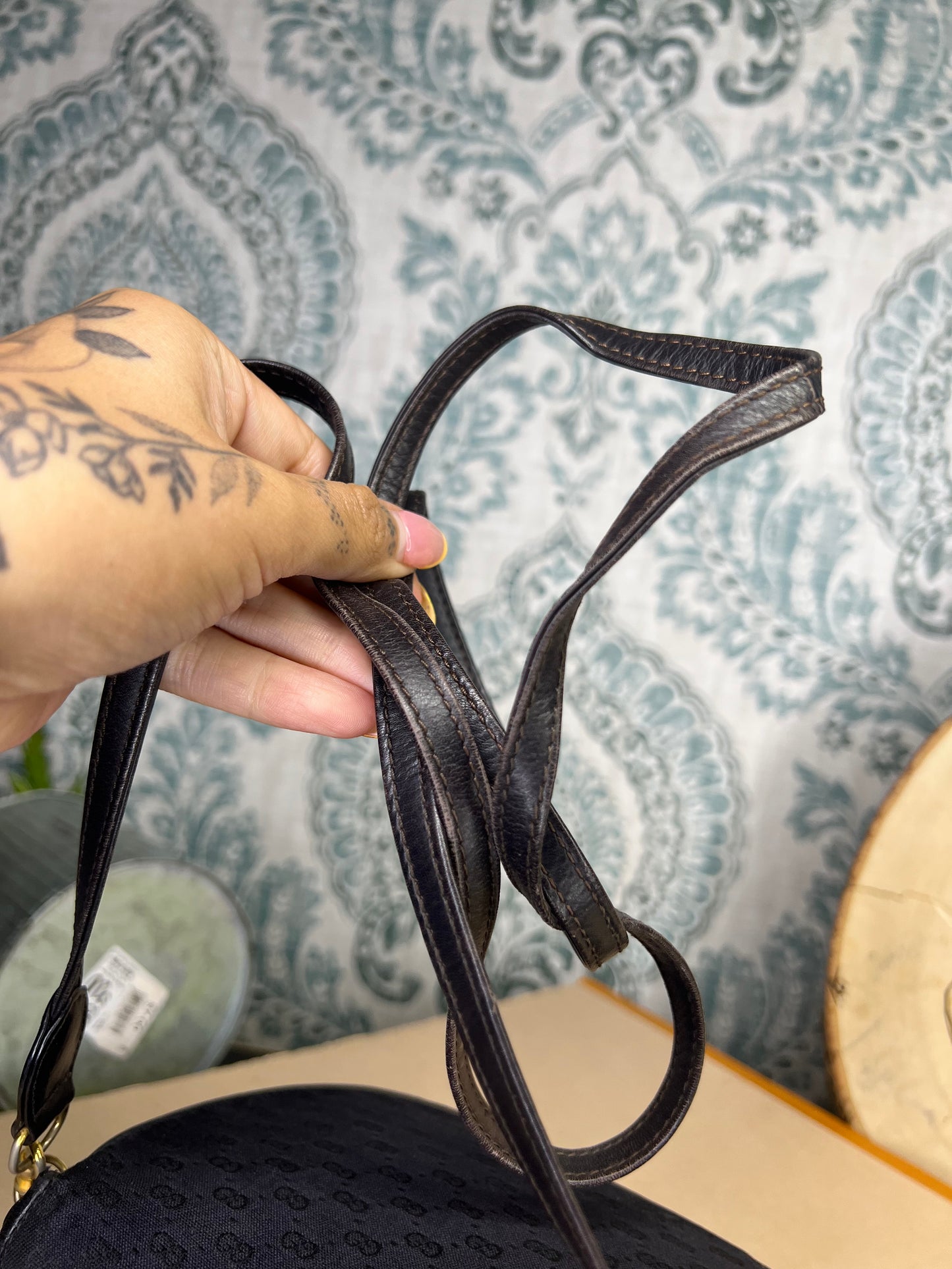 Gucci Vintage Micro GG Crossbody