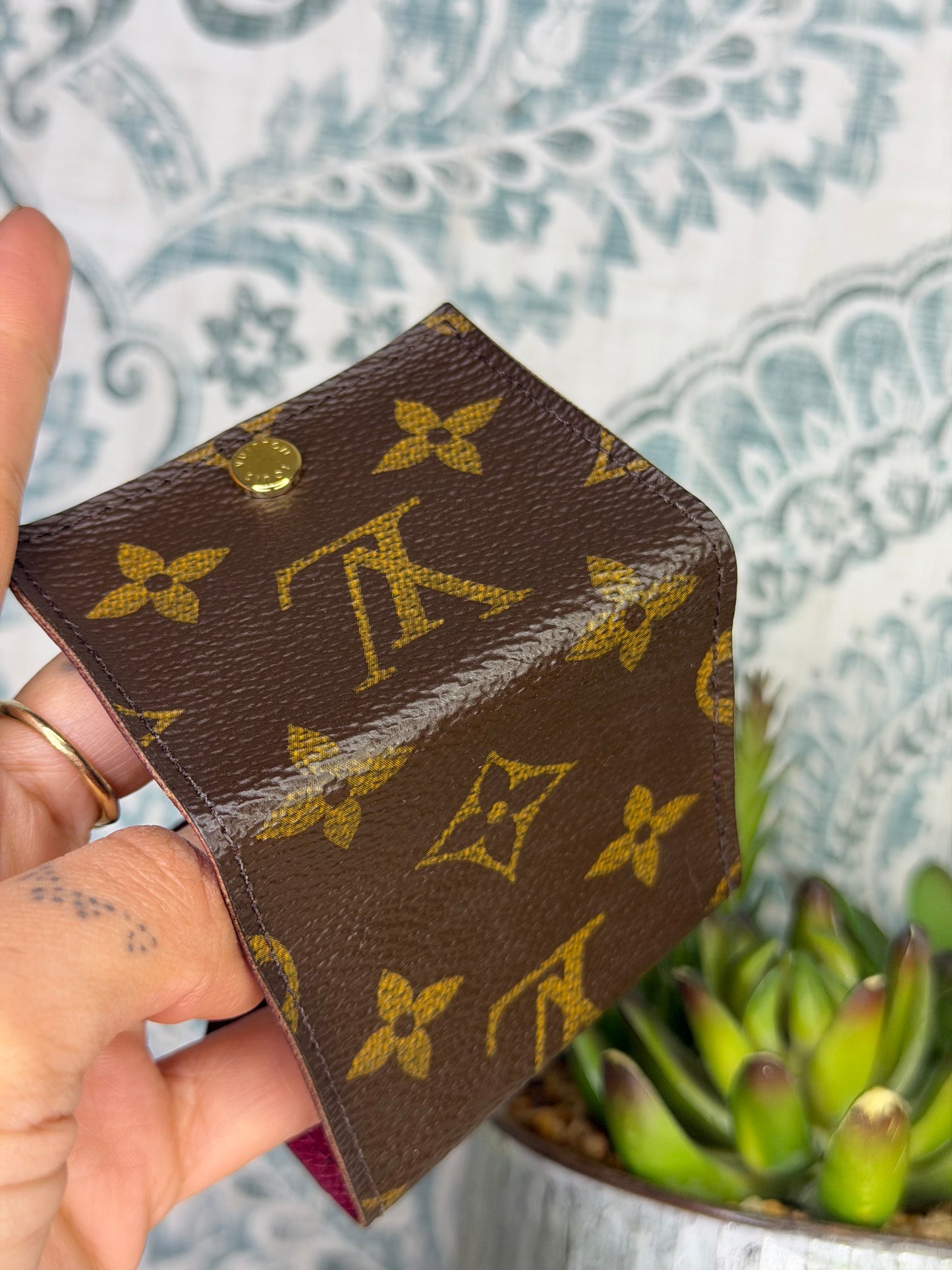 Louis Vuitton Wired Earphone Case Fuschia