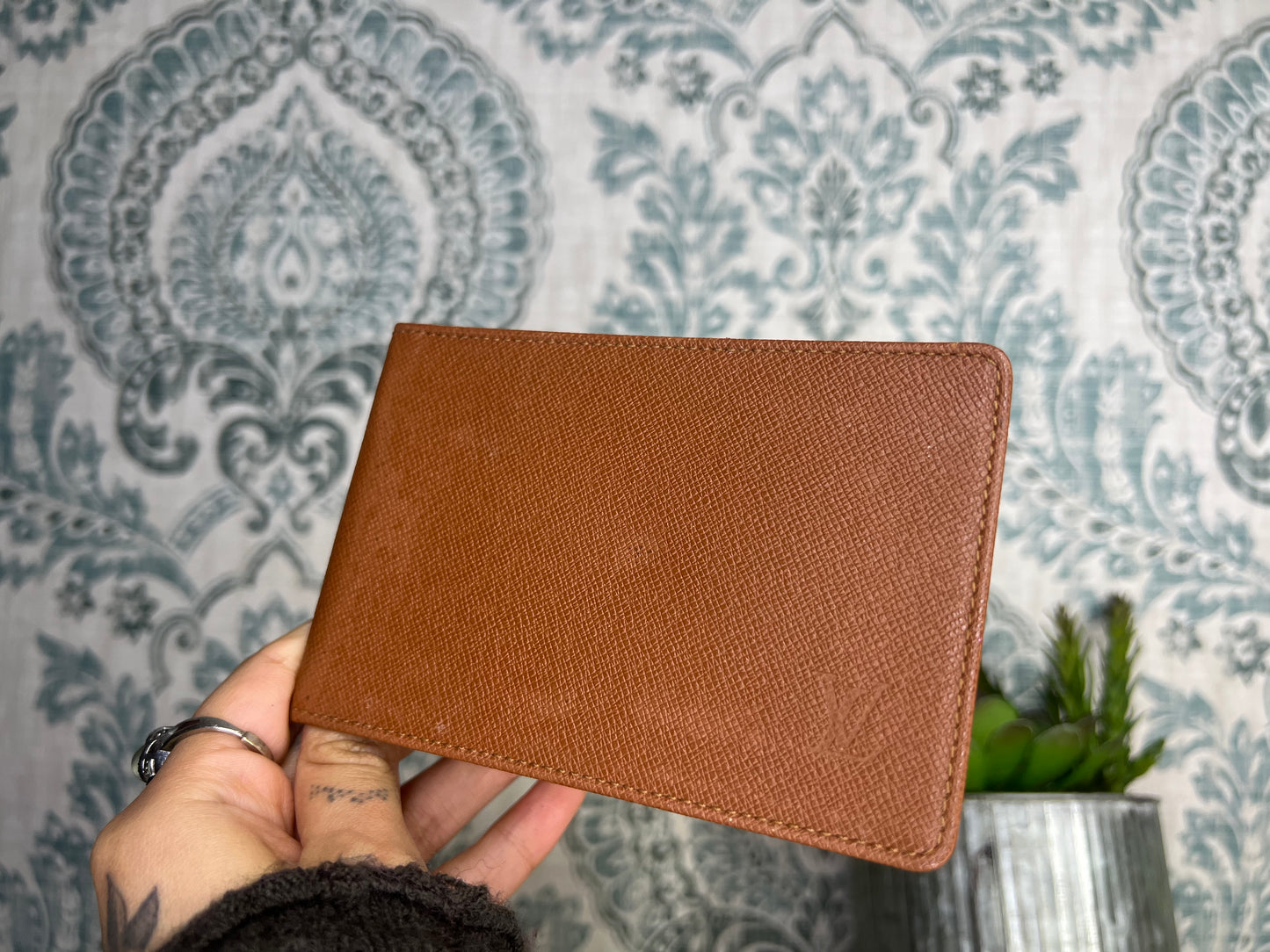 Louis Vuitton Monogram Passport Trifold Wallet #6