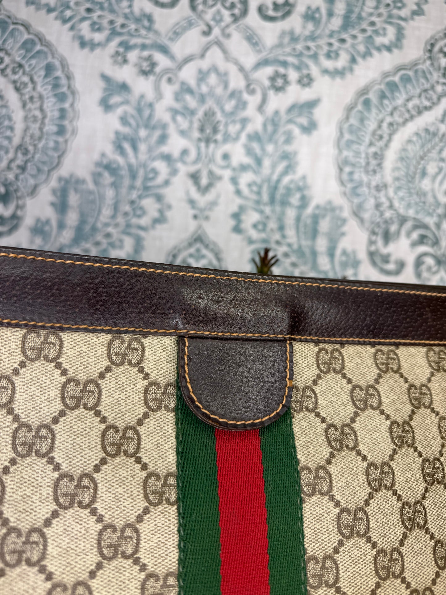 Gucci Supreme Sherry Line Clutch #2 (Parfums)