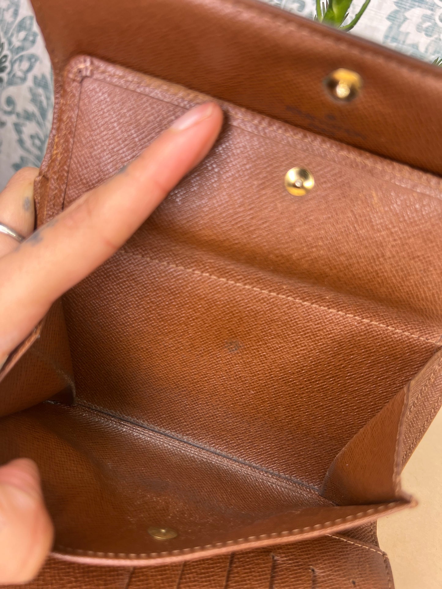 Louis Vuitton Monogram Passport Trifold Wallet #3
