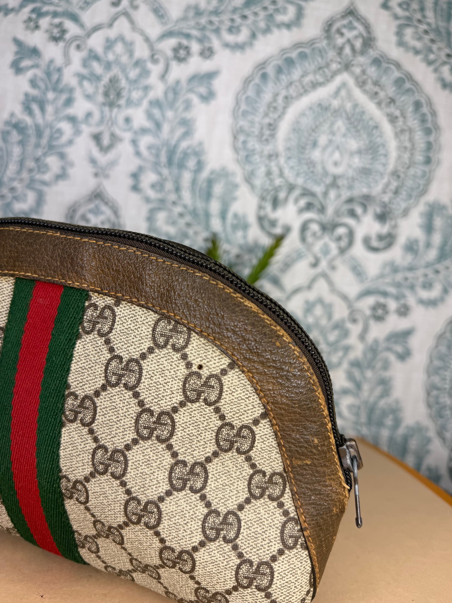 Gucci Supreme Sherry Line Cosmetic Pouch