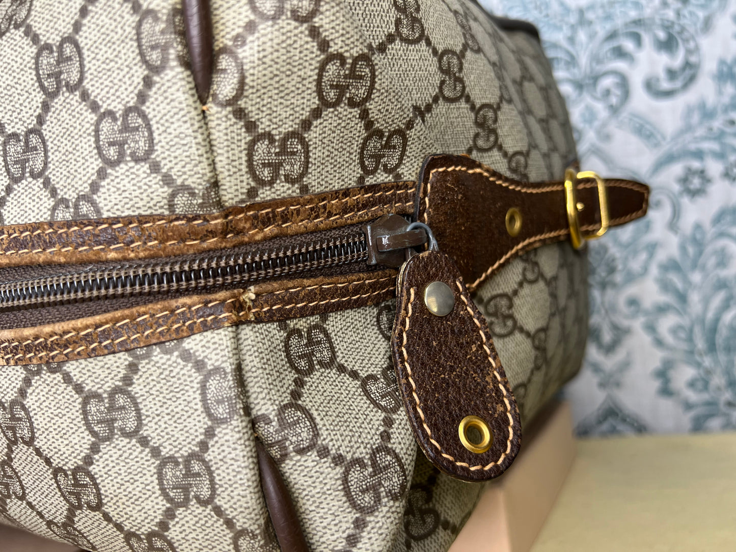 Gucci Supreme Weekender Duffle Bag