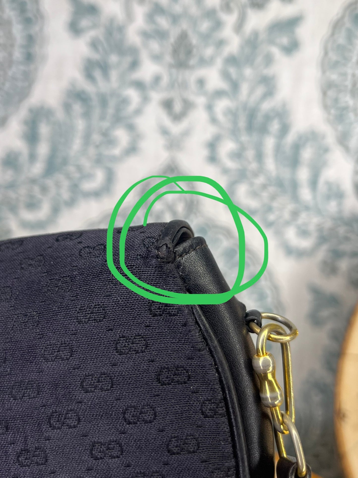 Gucci Vintage Micro GG Crossbody