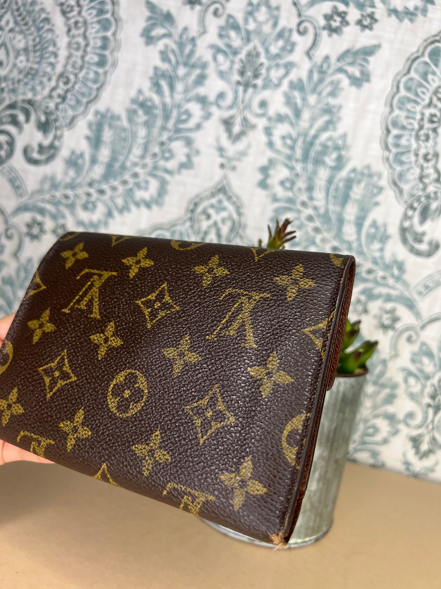 Louis Vuitton Monogram Passport Trifold Wallet #5