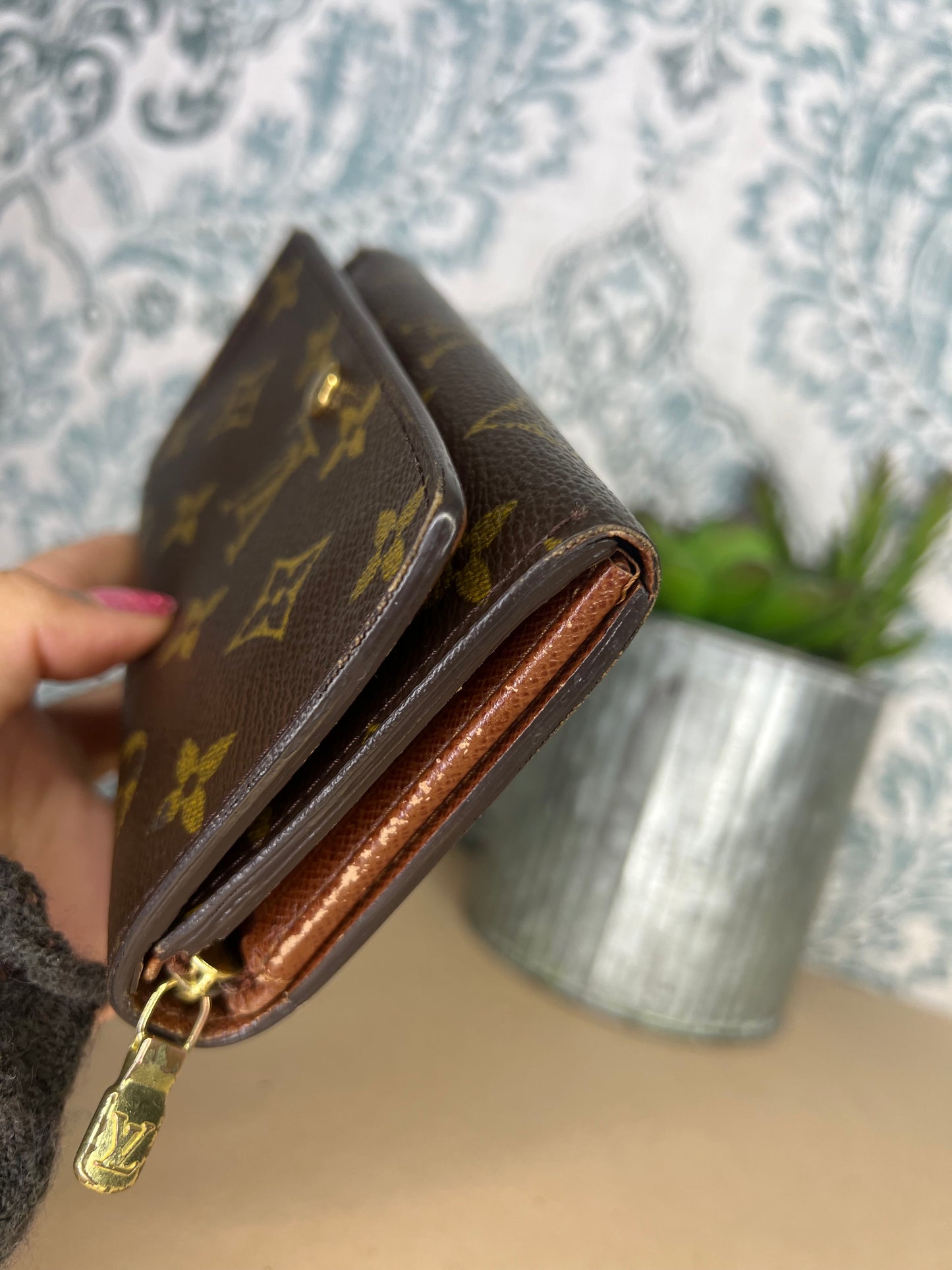 Louis Vuitton Porte Monnaie Tresor Wallet #1