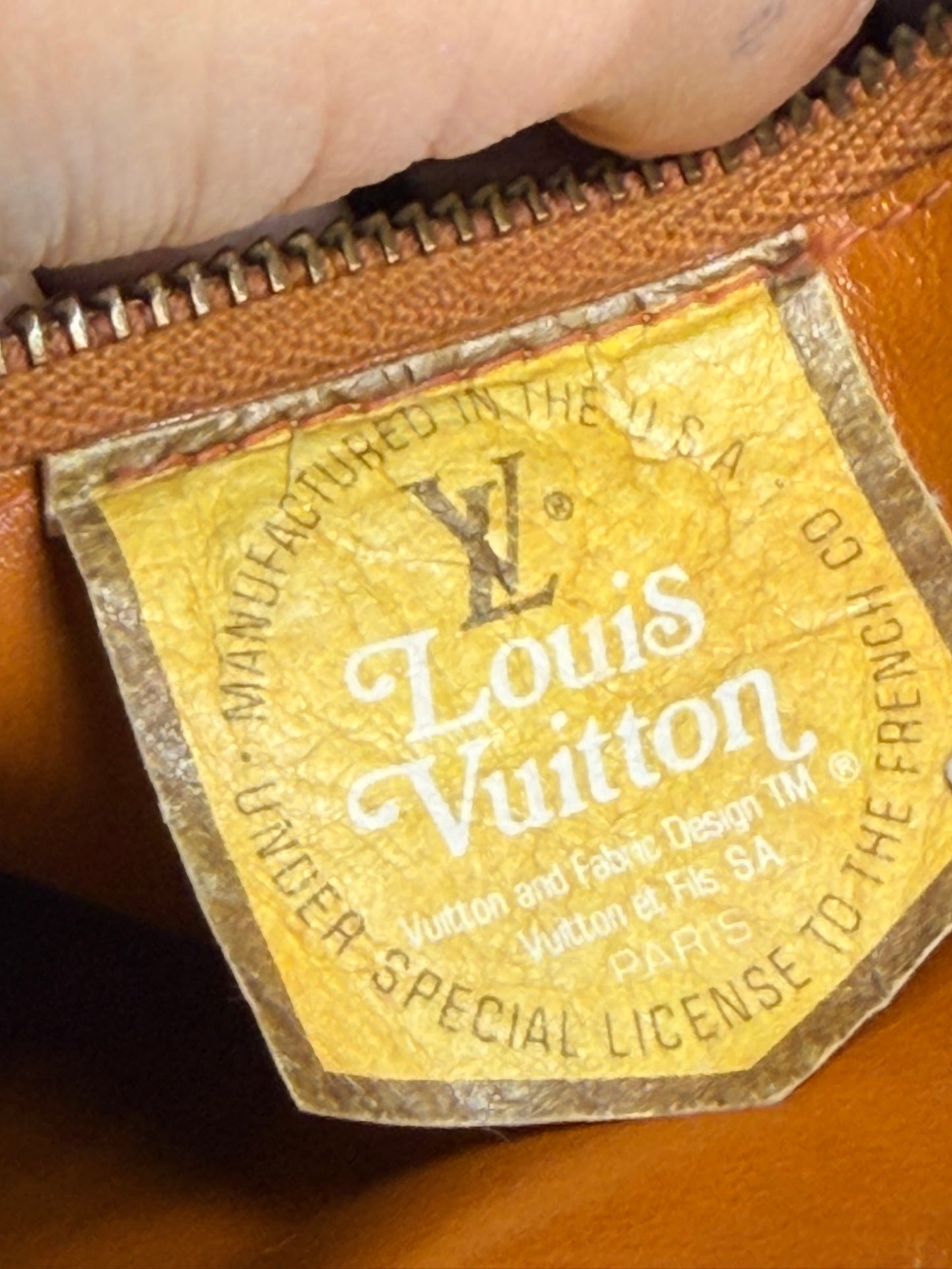 Louis Vuitton French Company Shoulder Bag