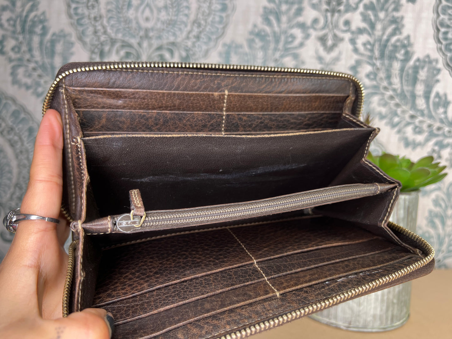 Gucci Bamboo Canvas Wallet