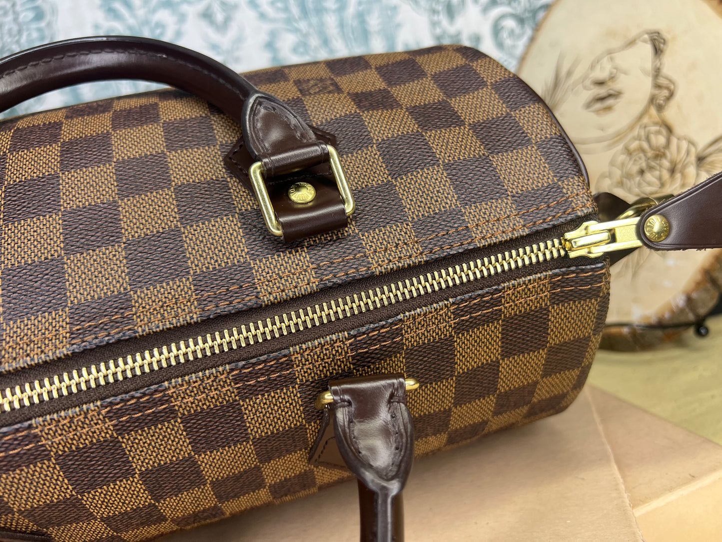 Louis Vuitton Speedy 30 Damier Ebene