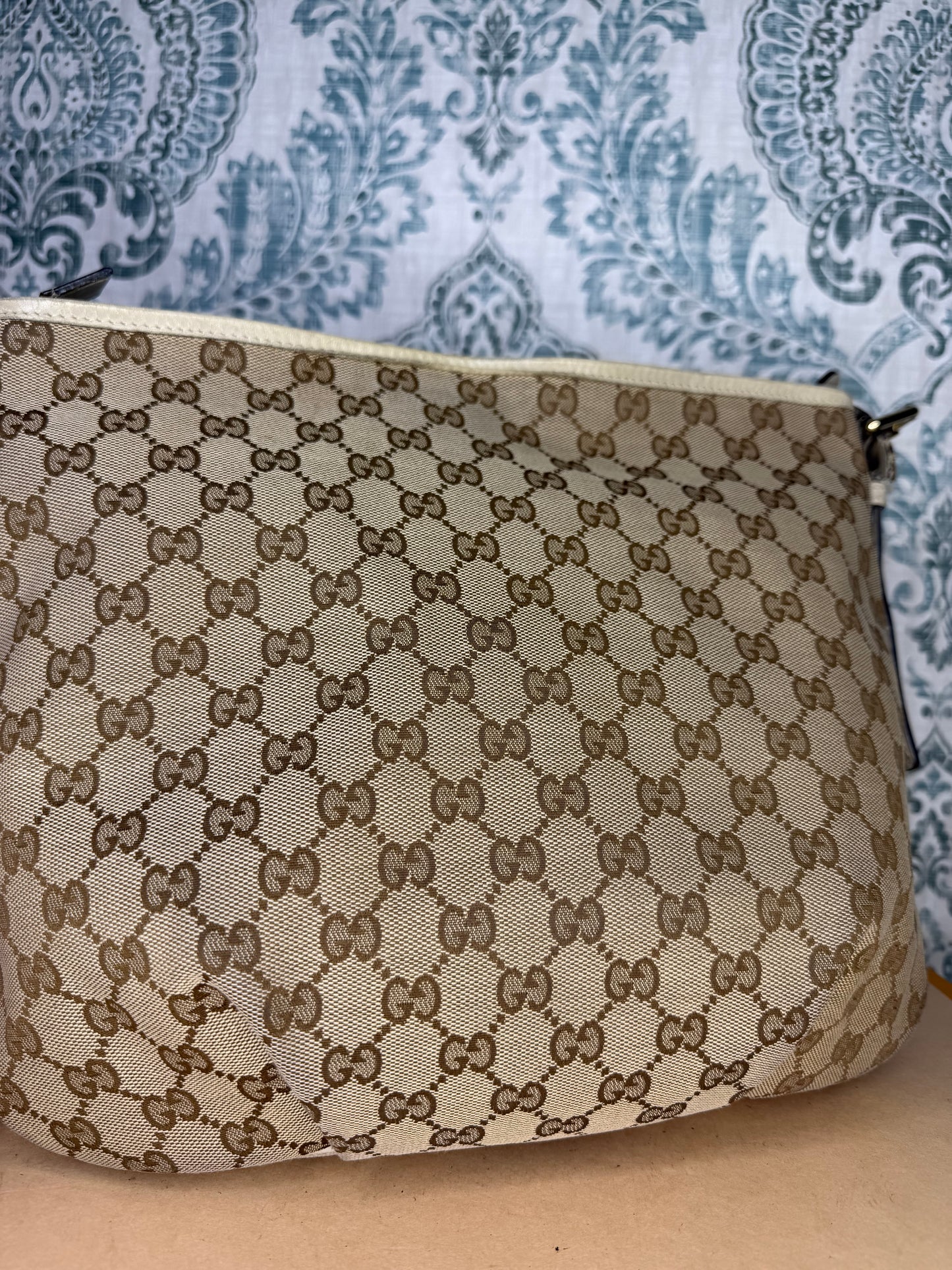 Gucci Canvas GG Beige Crossbody