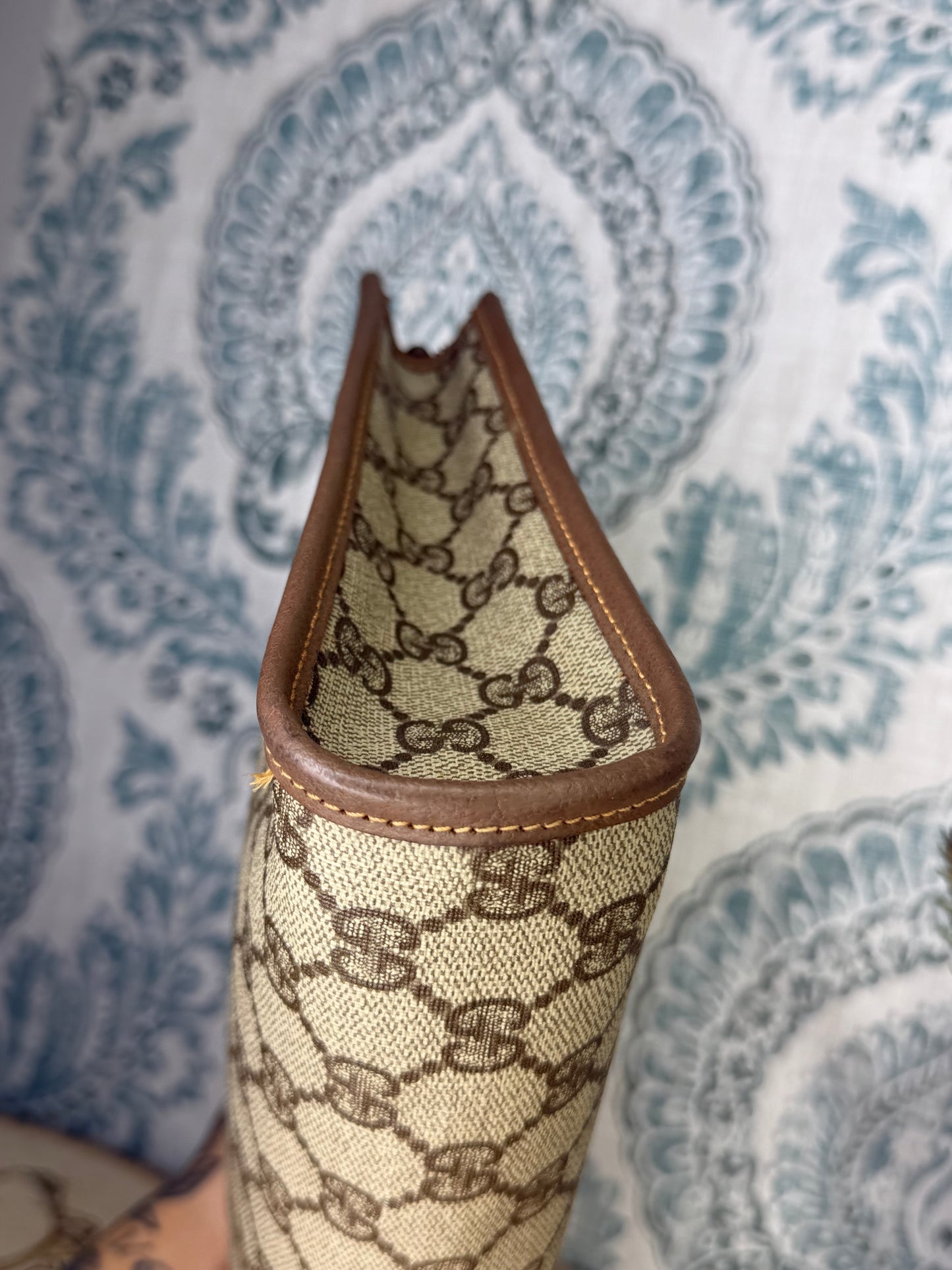 Gucci Supreme Brown Clutch