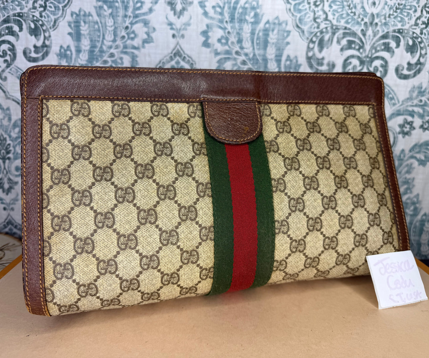 Gucci Supreme Sherry Line Clutch #1 (Parfums)