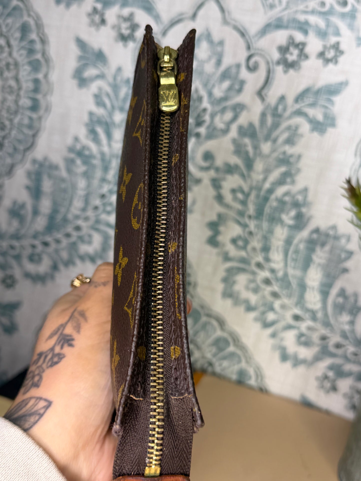 Louis Vuitton Monogram Bucket PM Pochette #4J