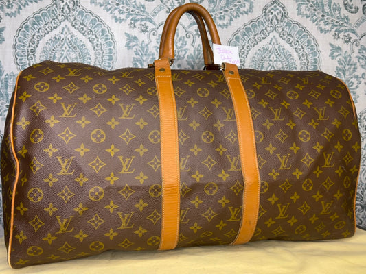 Louis Vuitton French Company Keepall 55 #2