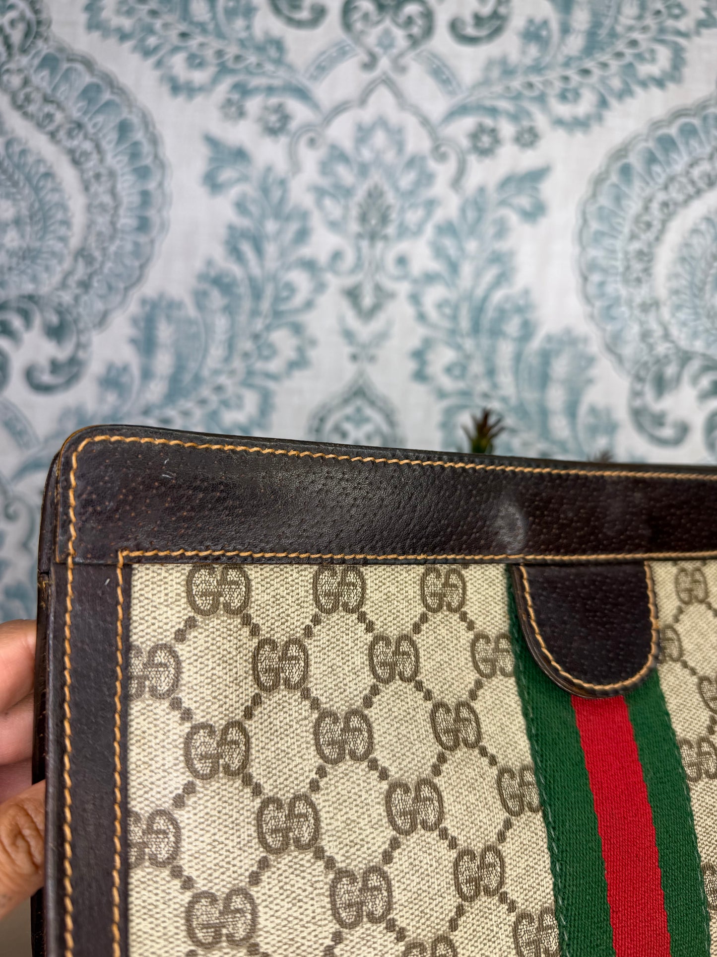 Gucci Supreme Sherry Line Clutch #2 (Parfums)