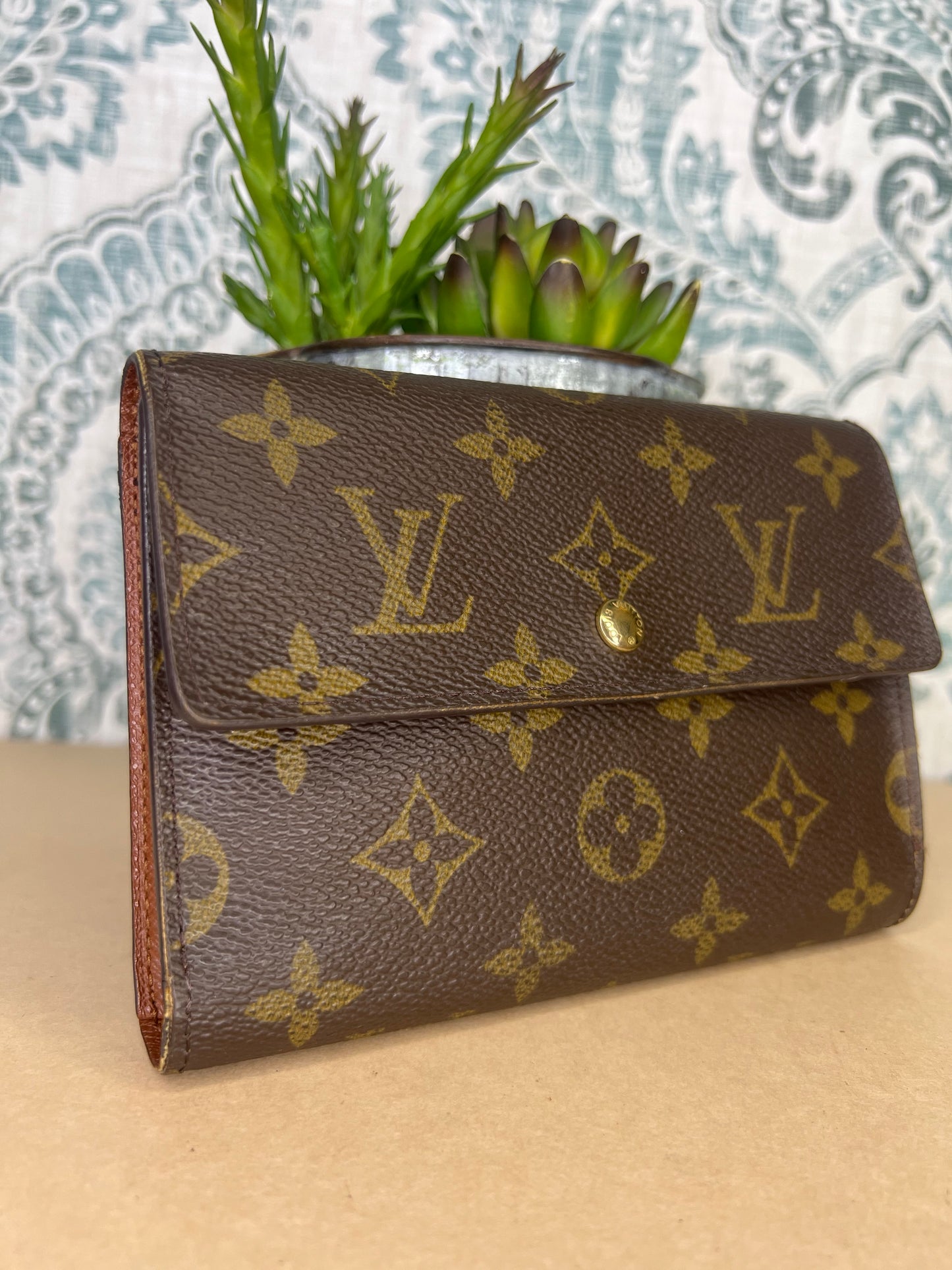 Louis Vuitton Monogram Passport Trifold Wallet #1