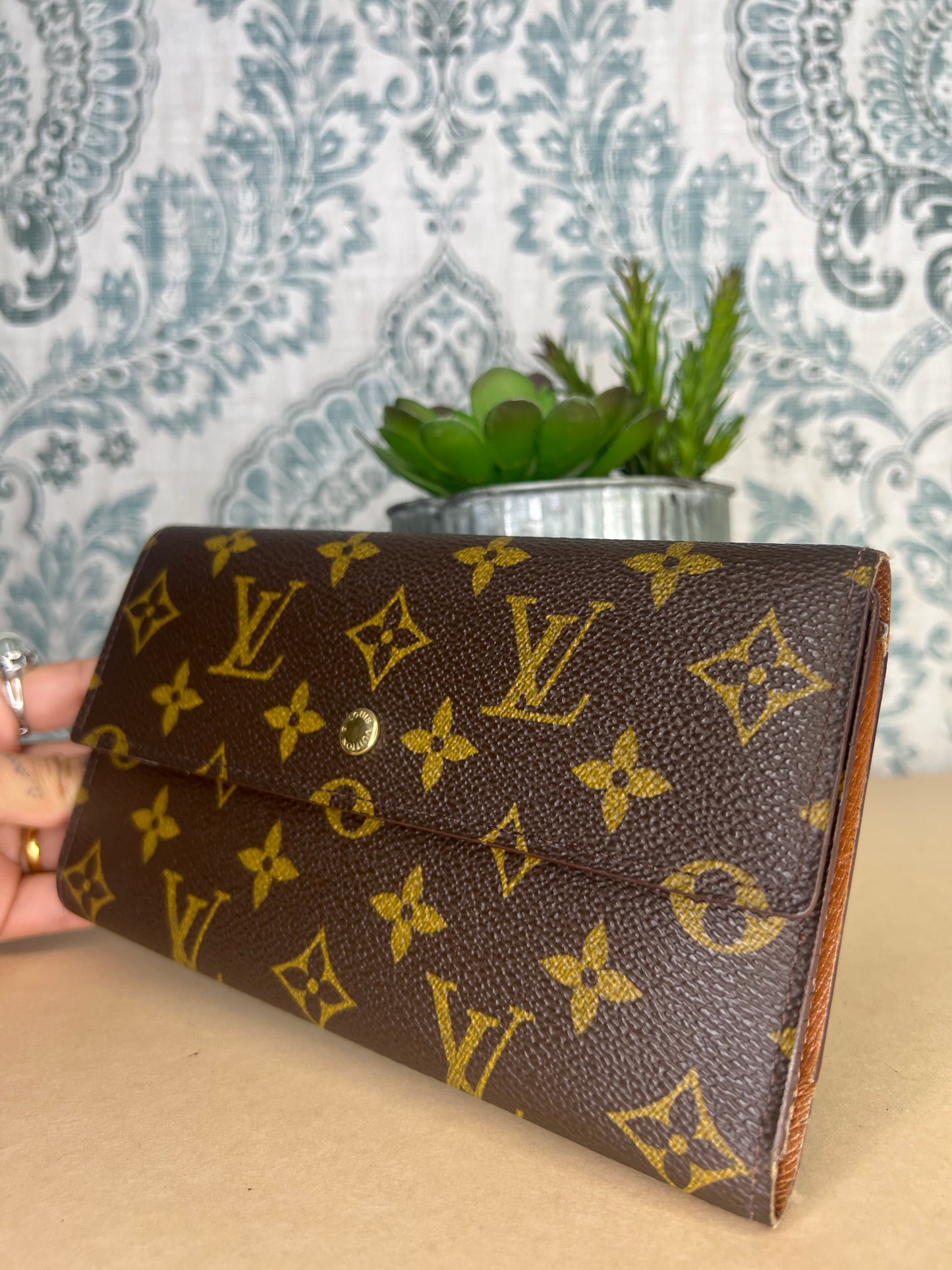 Louis Vuitton Monogram Porte Tresor International Wallet #2