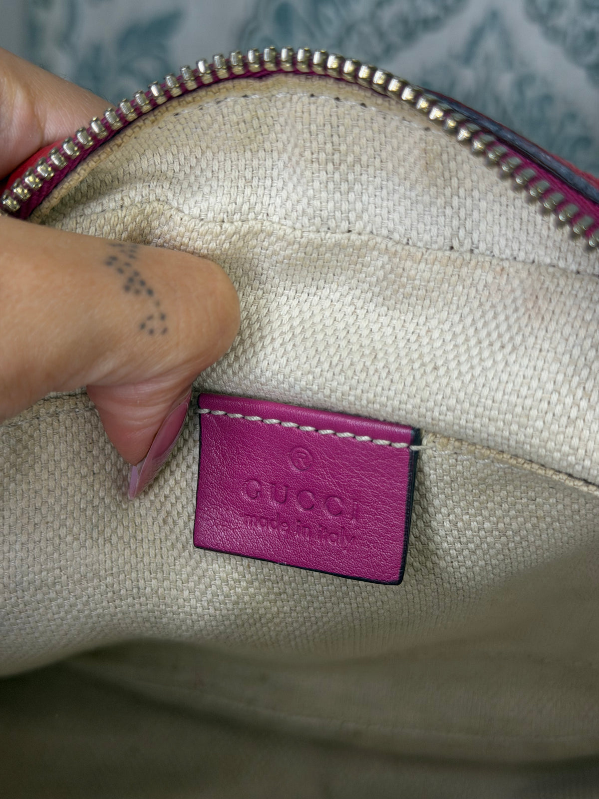 Gucci Red Soho Disco Patent Leather Crossbody