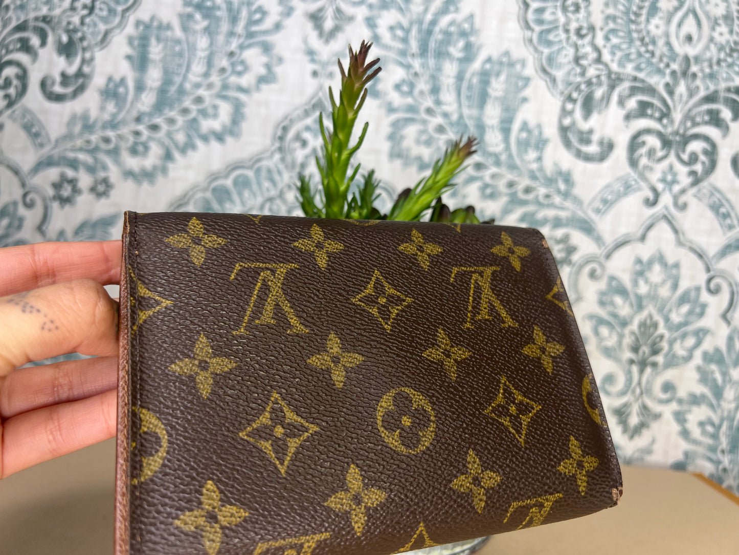 Louis Vuitton Monogram Passport Trifold Wallet #3