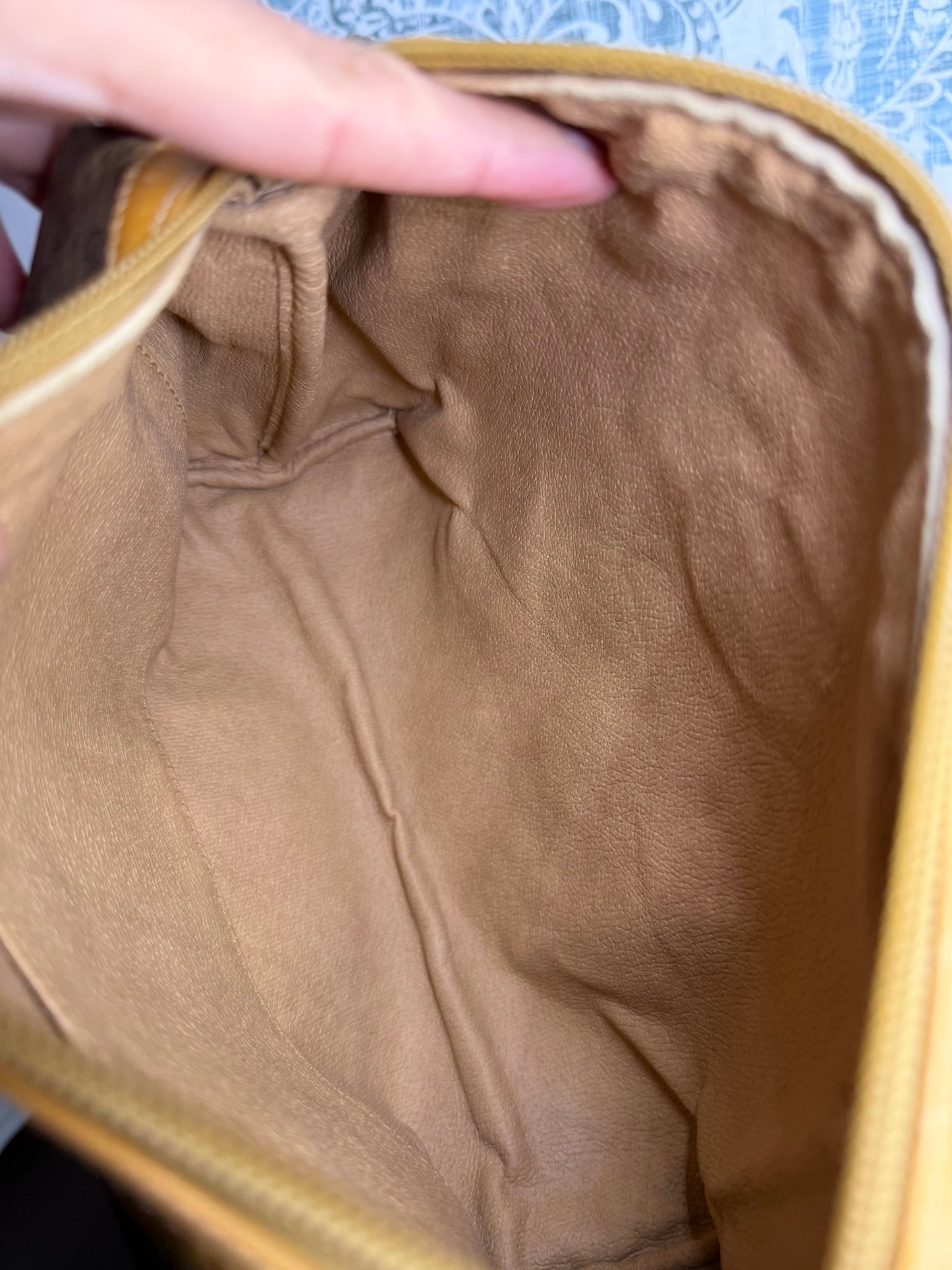 Gucci Micro GG Tan Clutch
