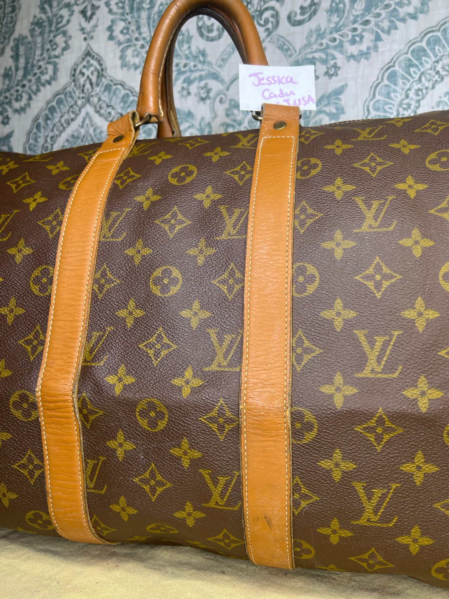 Louis Vuitton French Company Keepall 55 #2