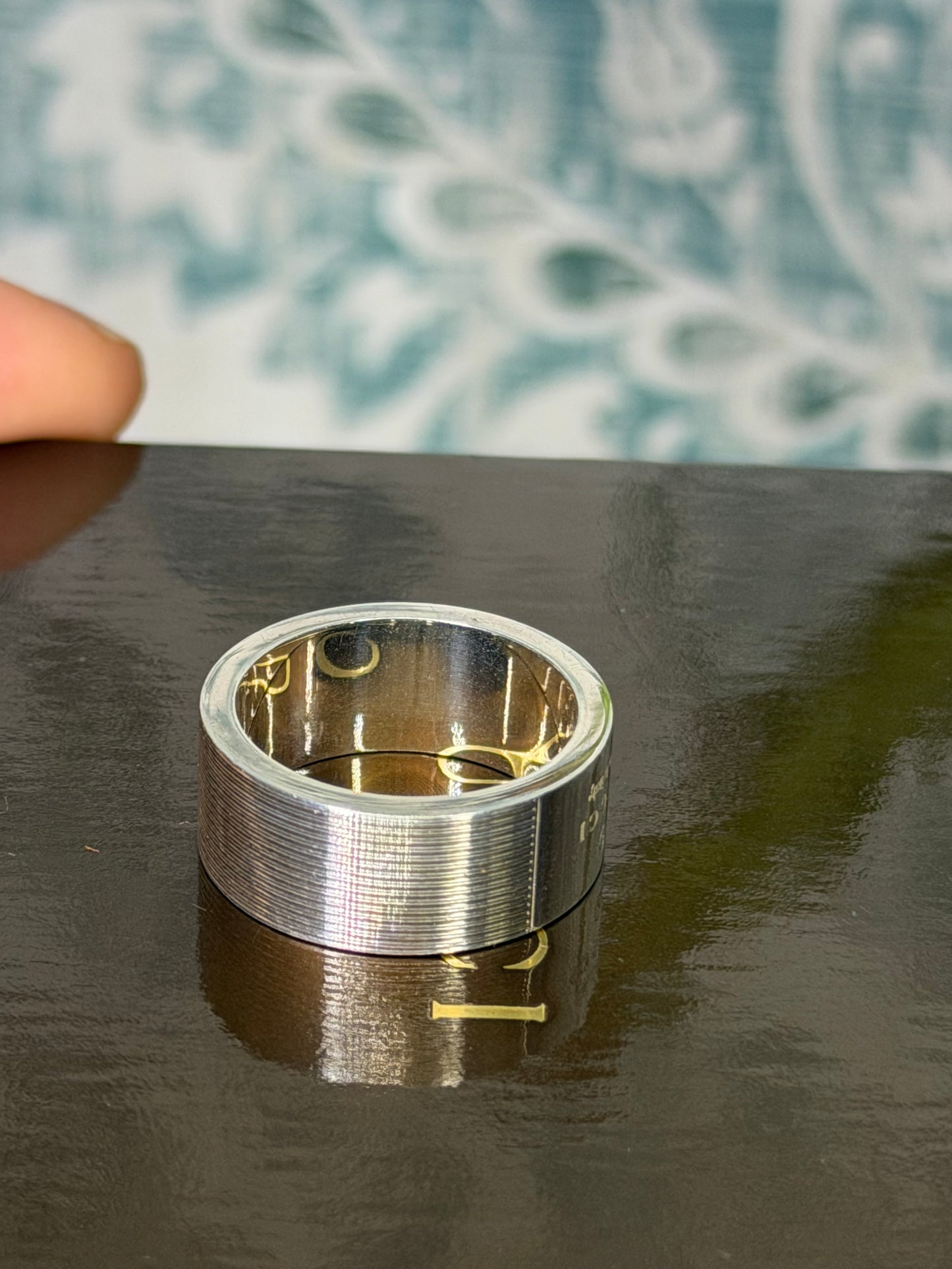 Gucci Sterling Silver Ring Band