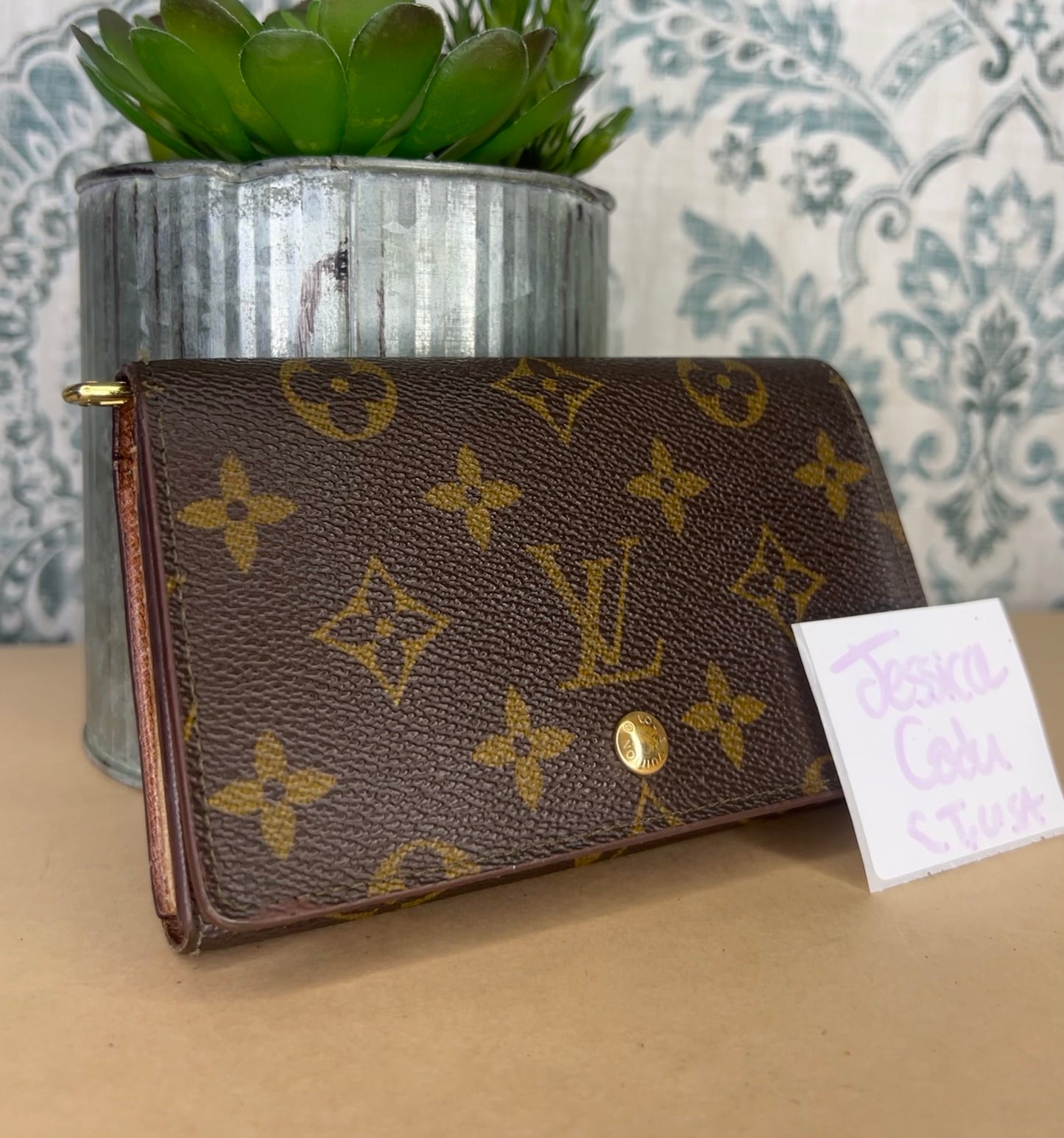 Louis Vuitton Porte Monnaie Tresor Wallet #3