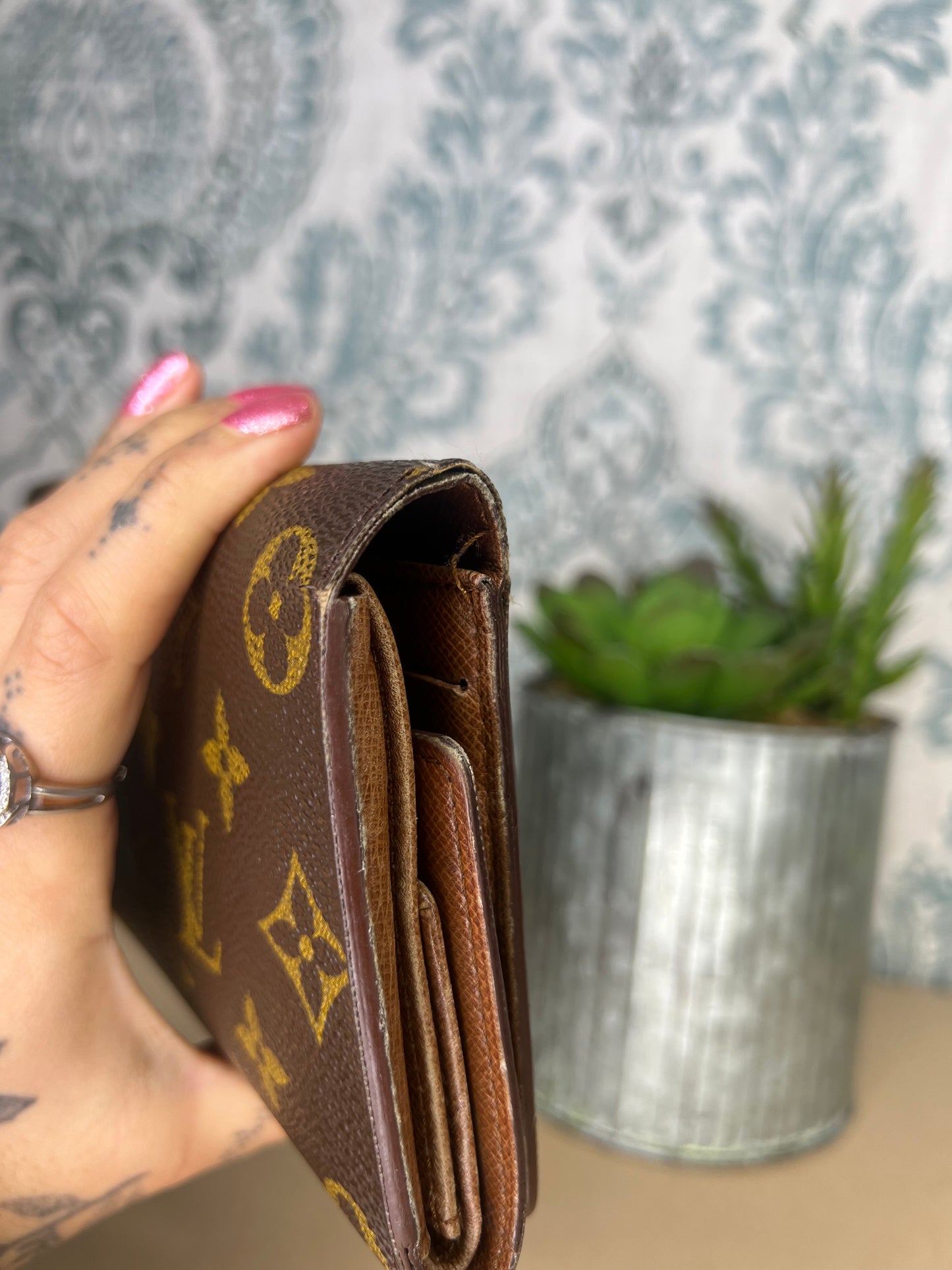 Louis Vuitton Monogram Porte Tresor International Wallet #1