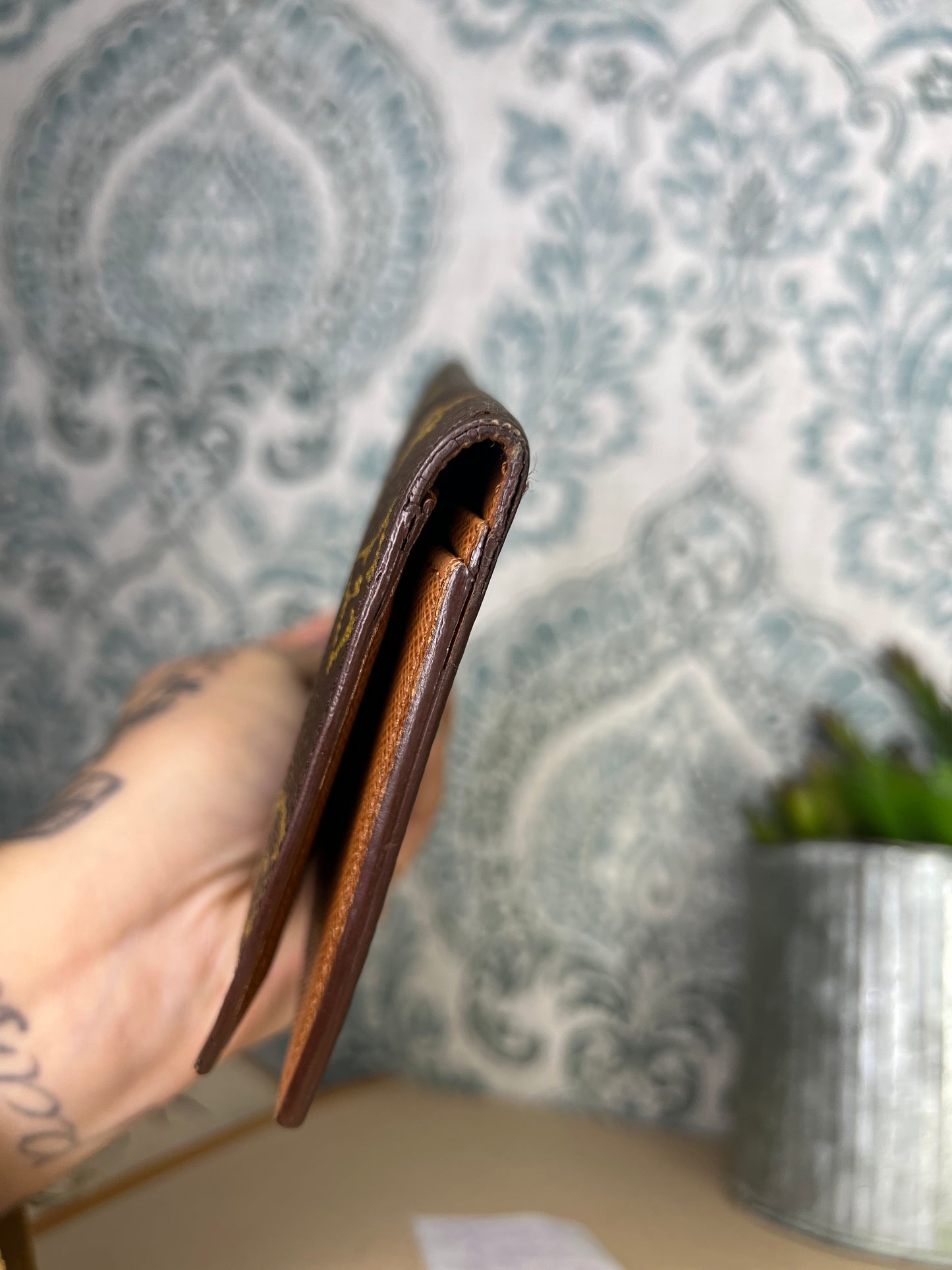 Louis Vuitton Monogram Porte Valeur Long Wallet #1