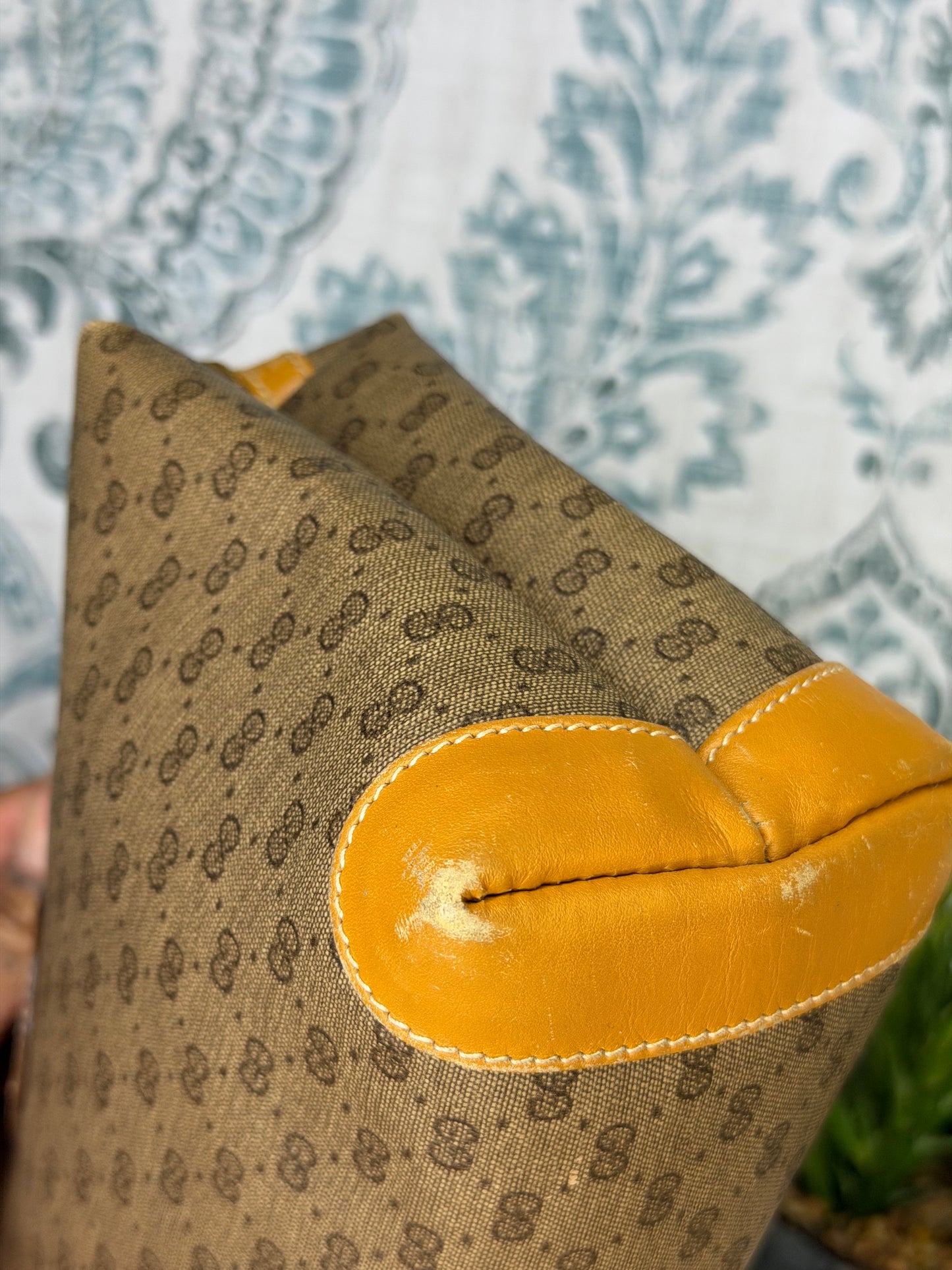 Gucci Micro GG Tan Clutch