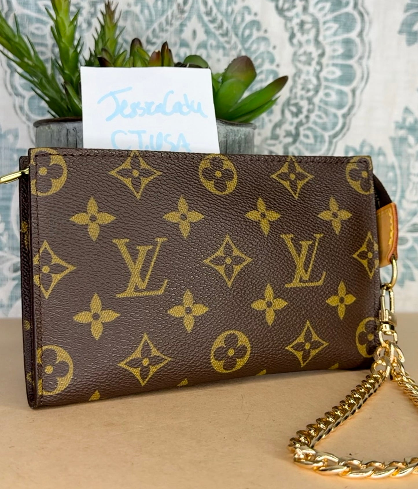 Louis Vuitton Monogram Bucket PM Pochette #4
