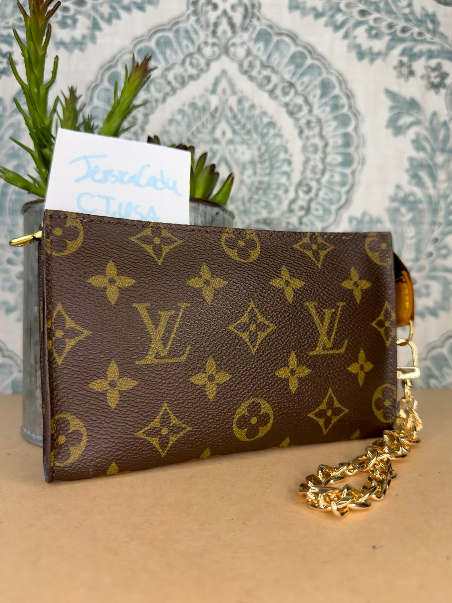 Louis Vuitton Monogram Bucket PM Pochette #5