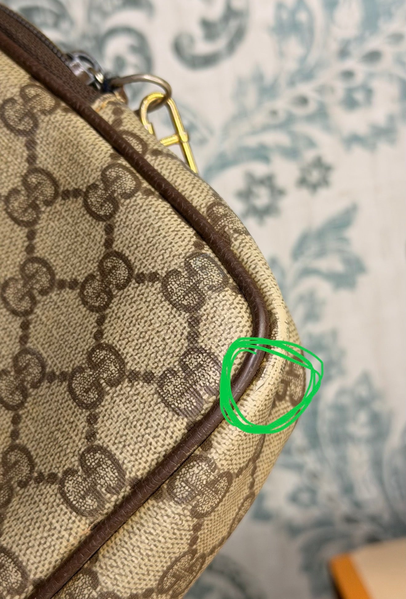 Gucci Supreme Vintage Purse