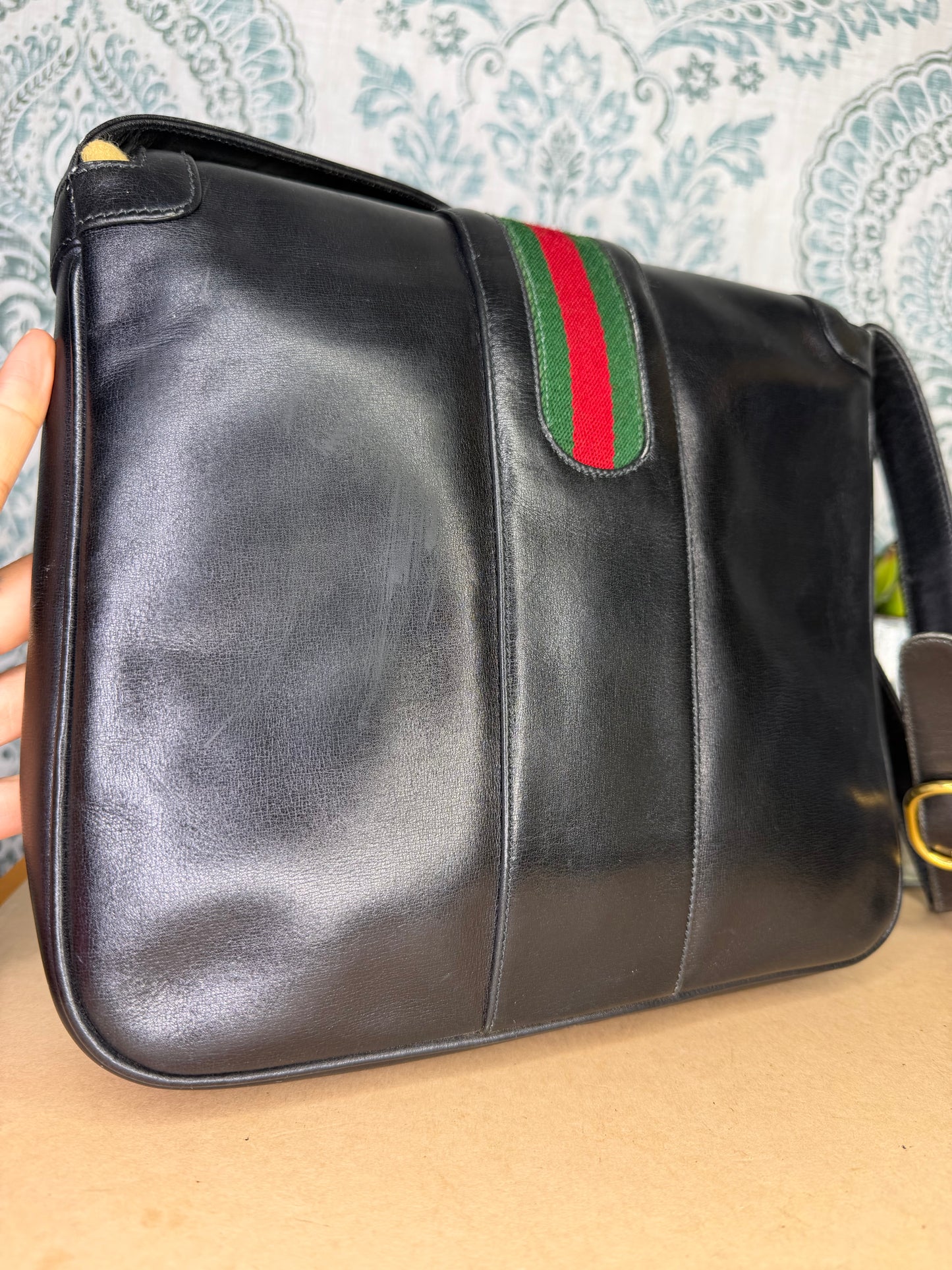 Gucci Vintage Sherry Line Shoulder Bag