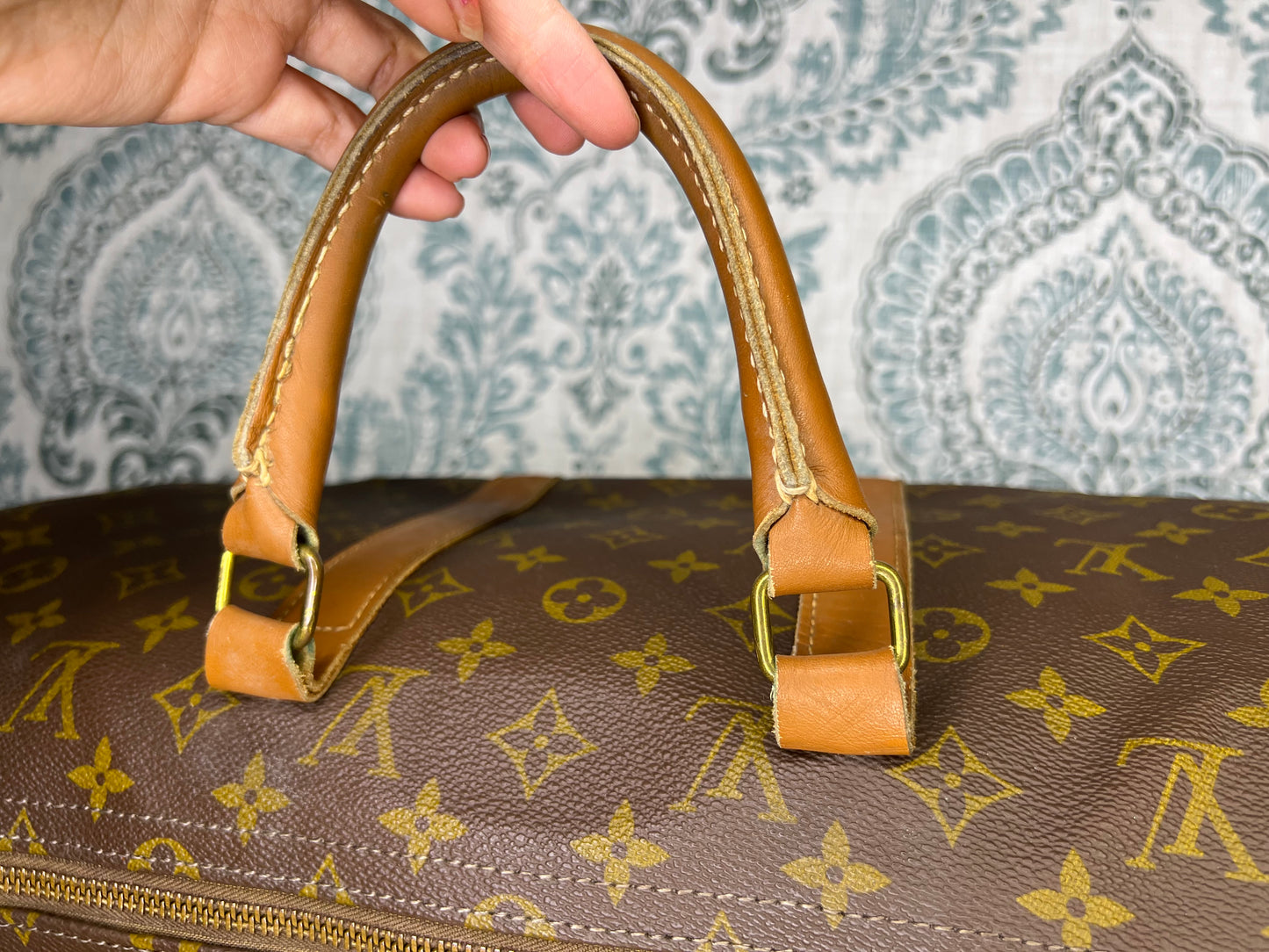 Louis Vuitton French Company Keepall 45 Bon Voyage Bazaar Beverly Hills