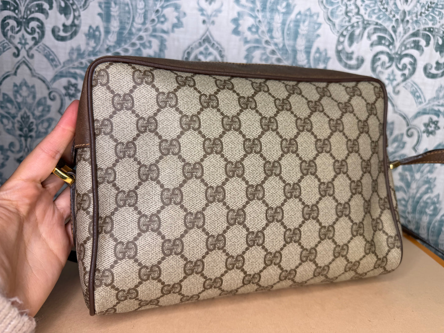 Gucci Vintage Supreme Sherry Line Purse
