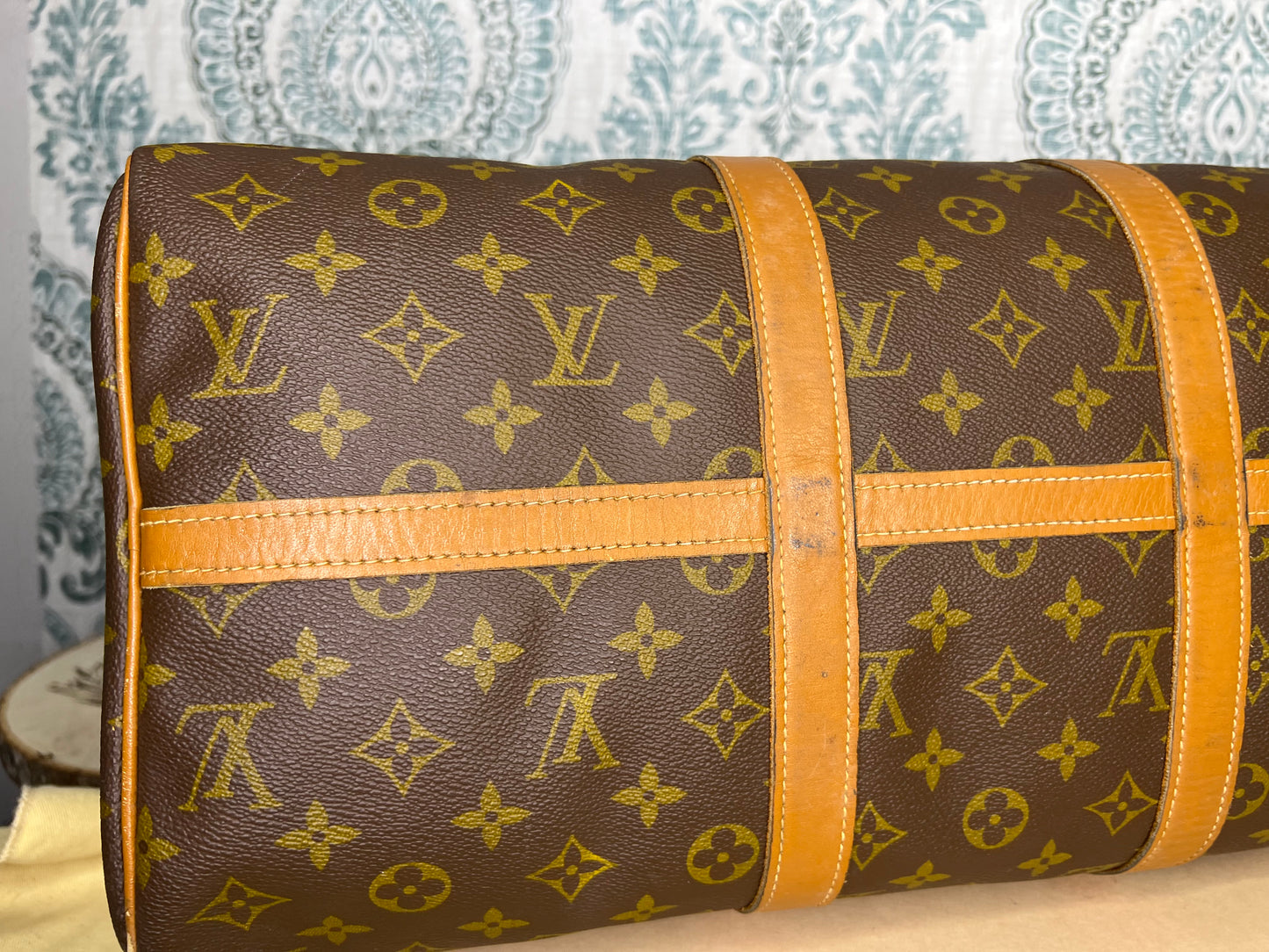 Louis Vuitton French Company Keepall 45 Bon Voyage Bazaar Beverly Hills