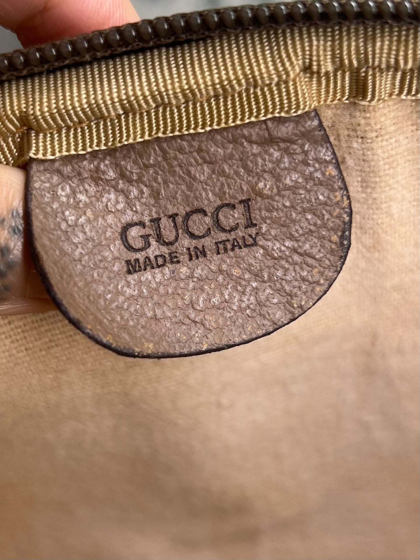 Gucci Supreme Vintage Purse