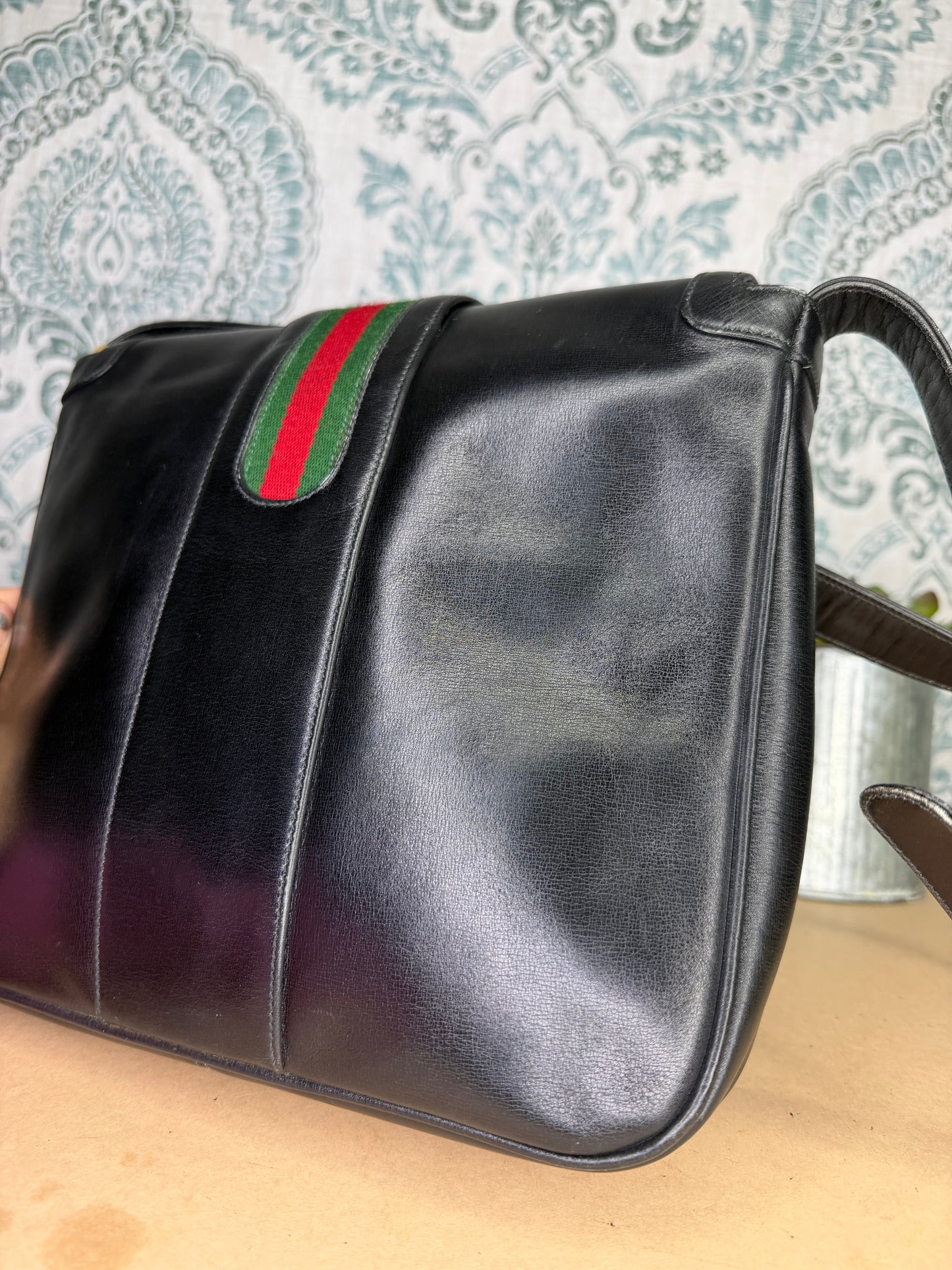 Gucci Vintage Sherry Line Shoulder Bag