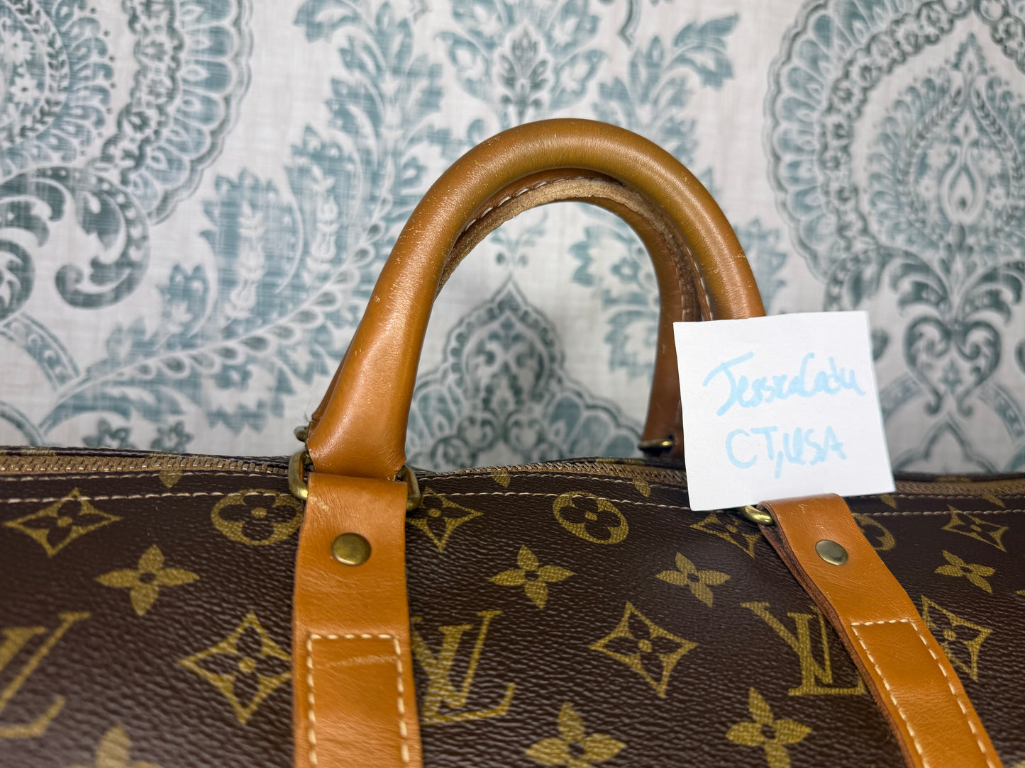 Louis Vuitton French Company Keepall 55