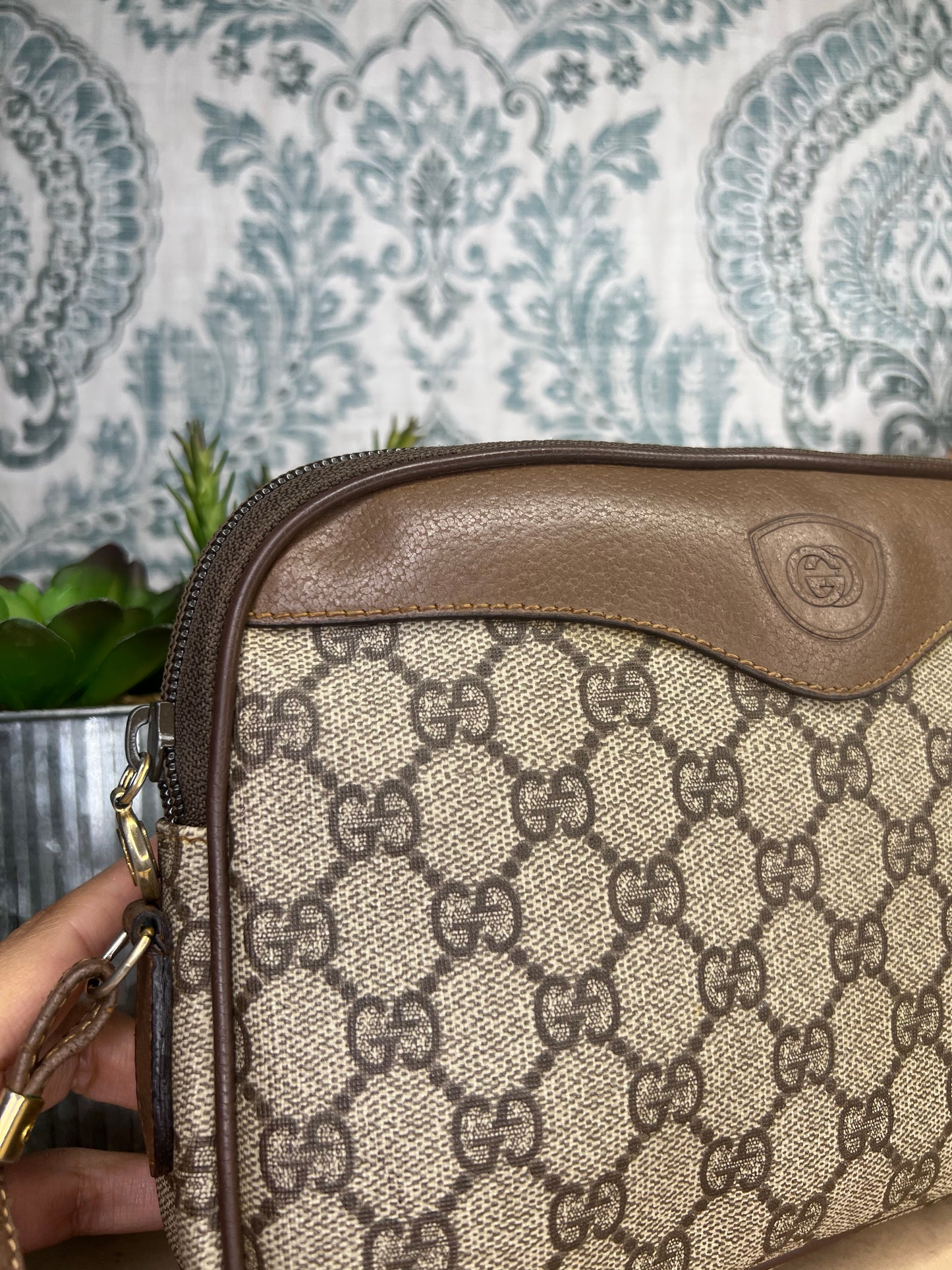 Gucci Supreme Vintage Purse
