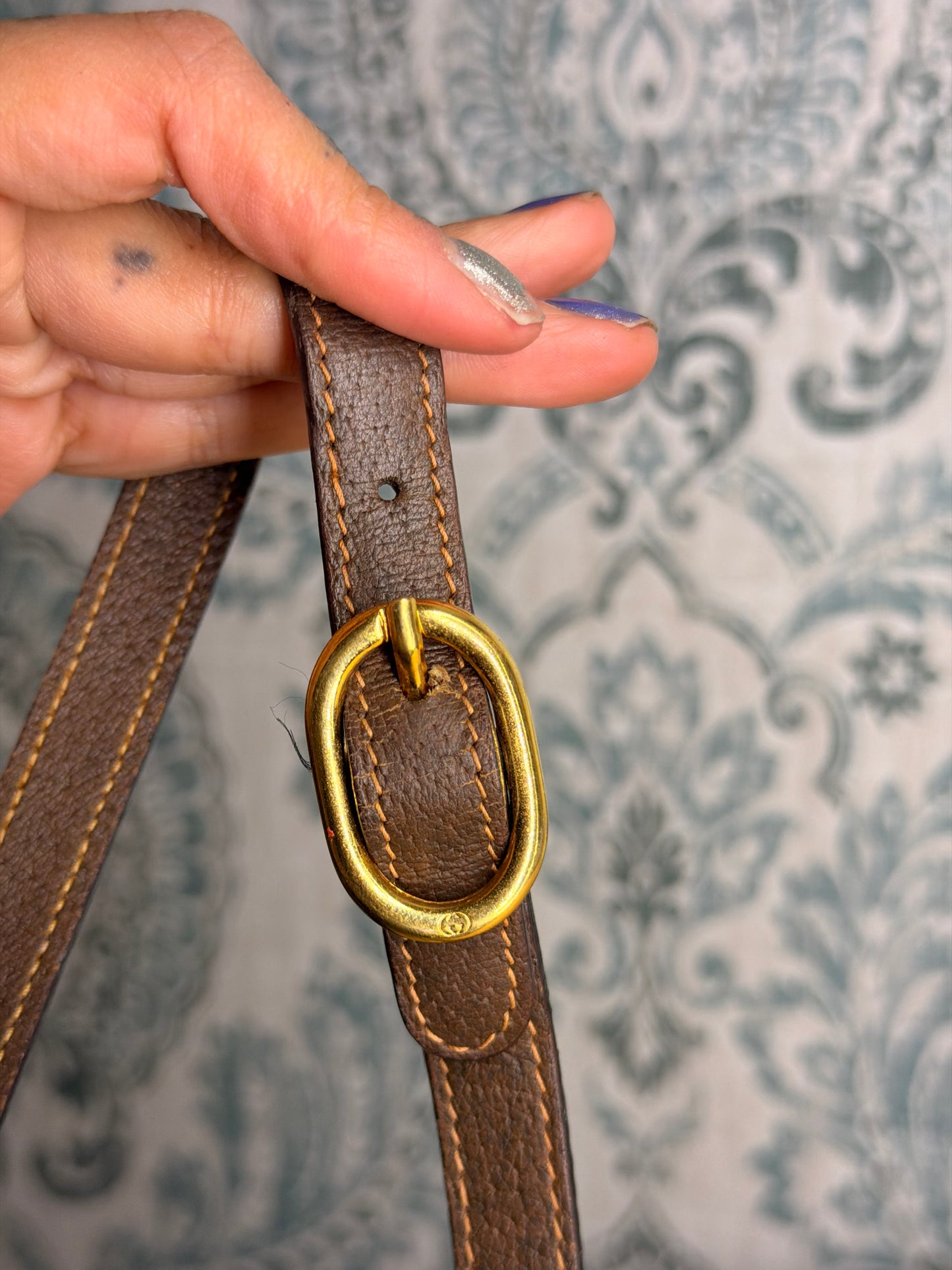 Gucci Vintage Supreme Sherry Line Purse