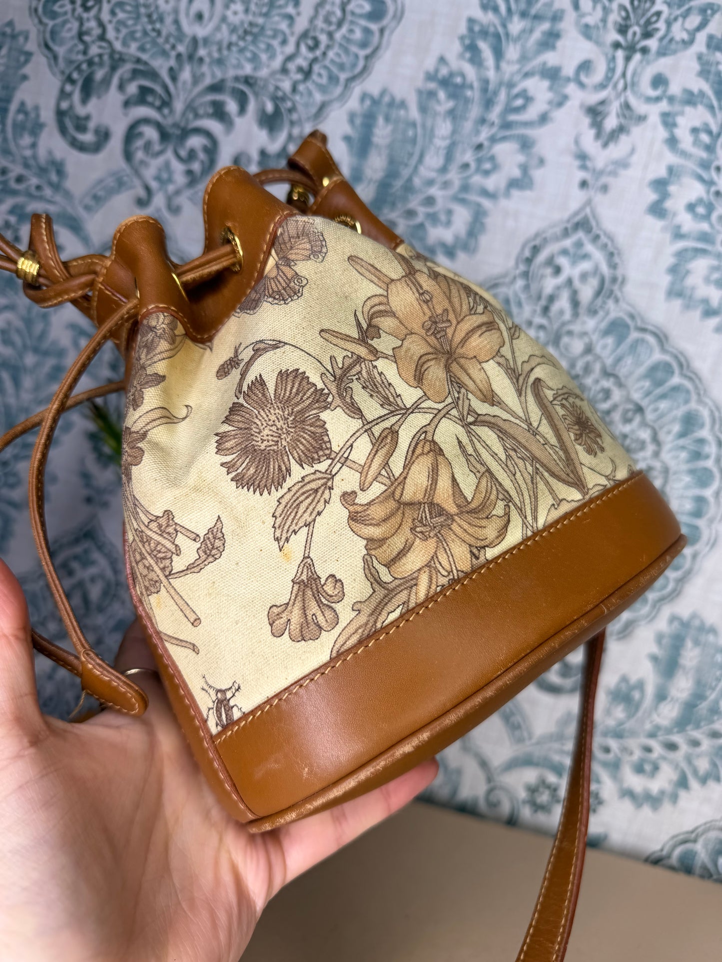 Gucci Floral Bucket Bag